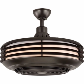 Sanford 24"Ceiling Fan Architectural Bronze sleek design electric fans for modern homes