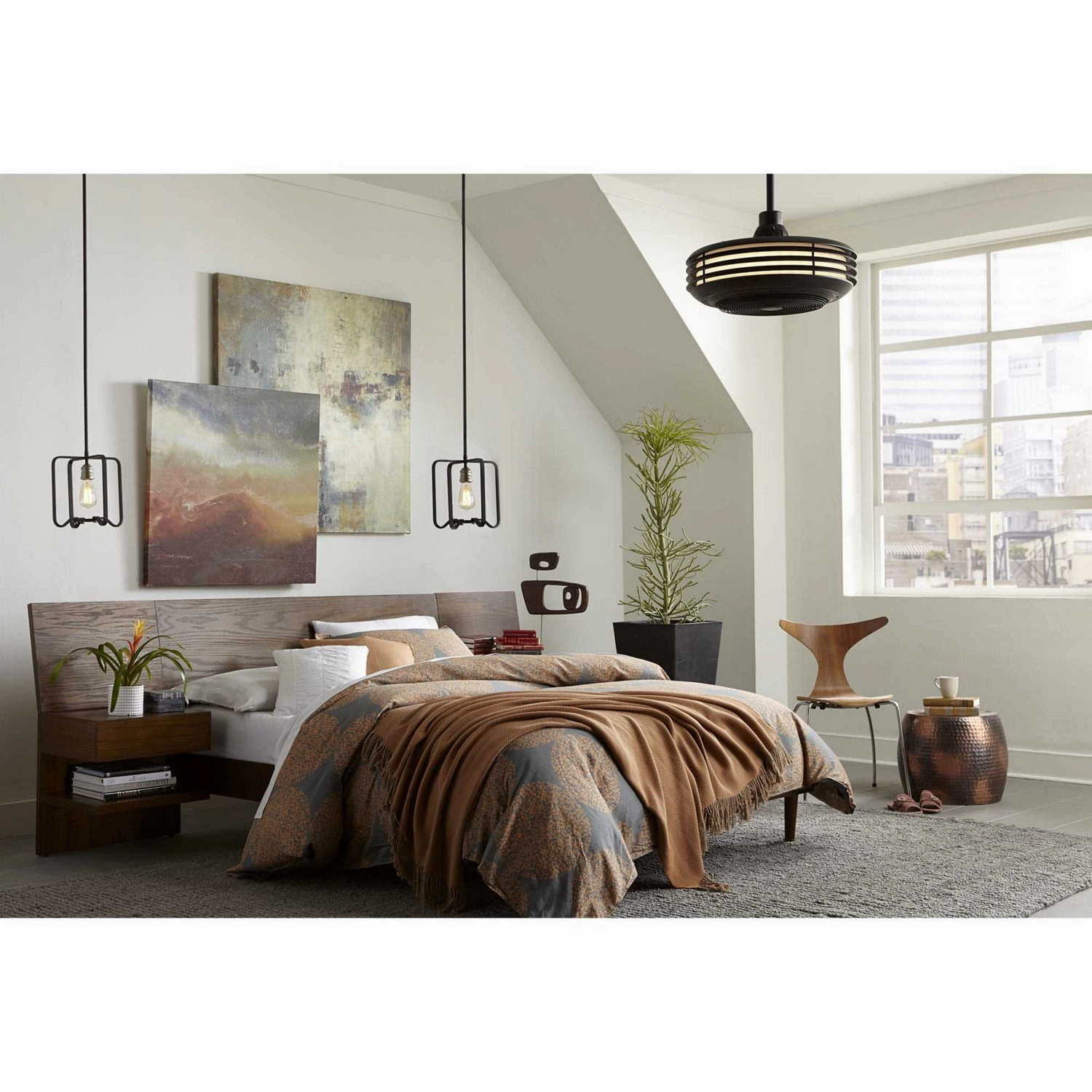 Sanford 24"Ceiling Fan Architectural Bronze