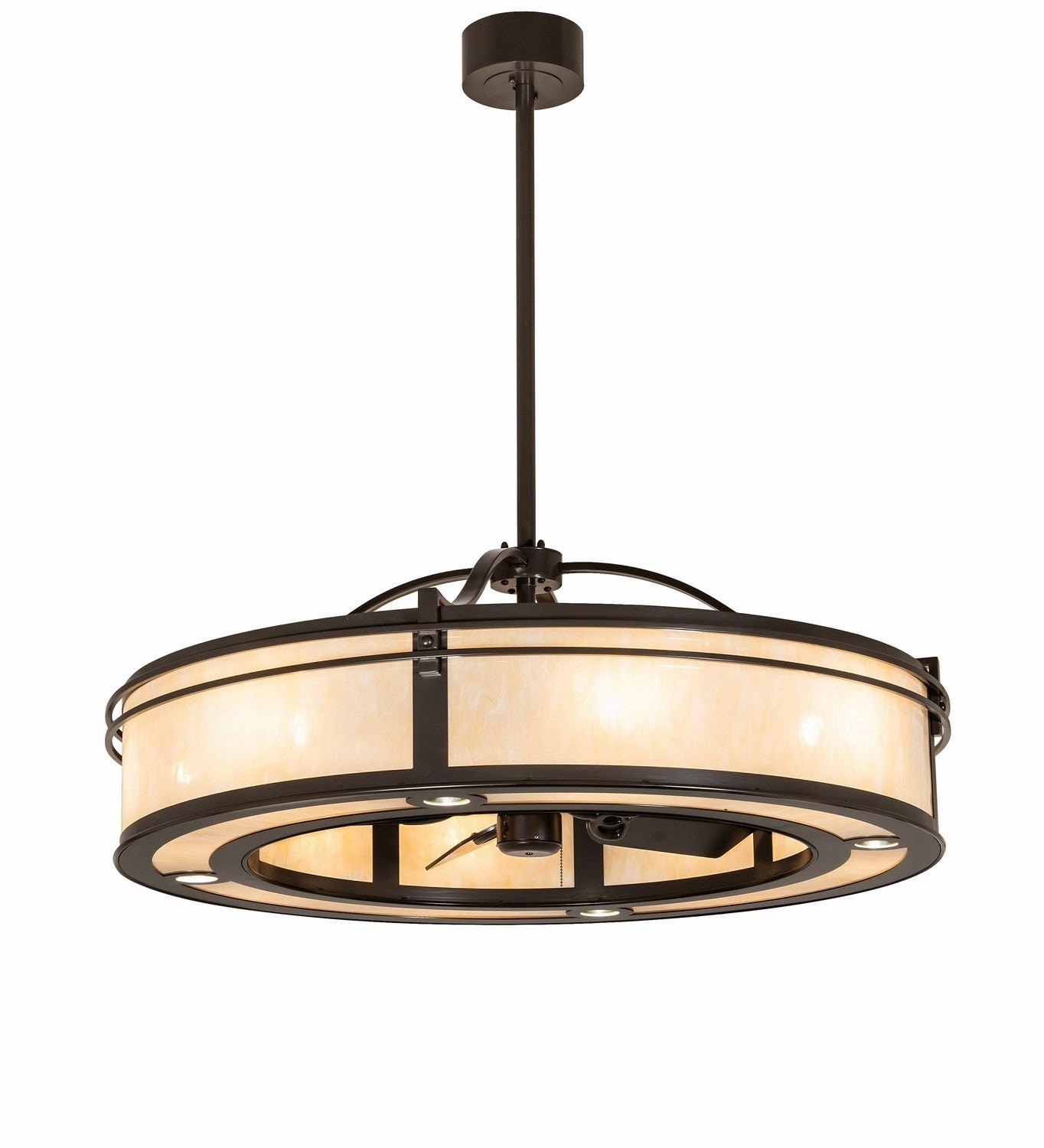 Sargent 12 Light Chandel-Air Timeless Bronze affordable cooling fans for summer