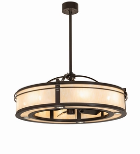 Sargent 12 Light Chandel-Air Timeless Bronze affordable cooling fans for summer