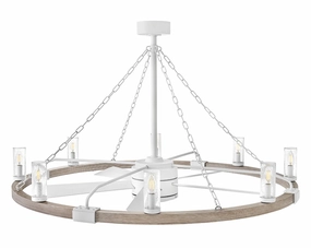 Sawyer 52"Ceiling Fan Matte White versatile medium fans for any space