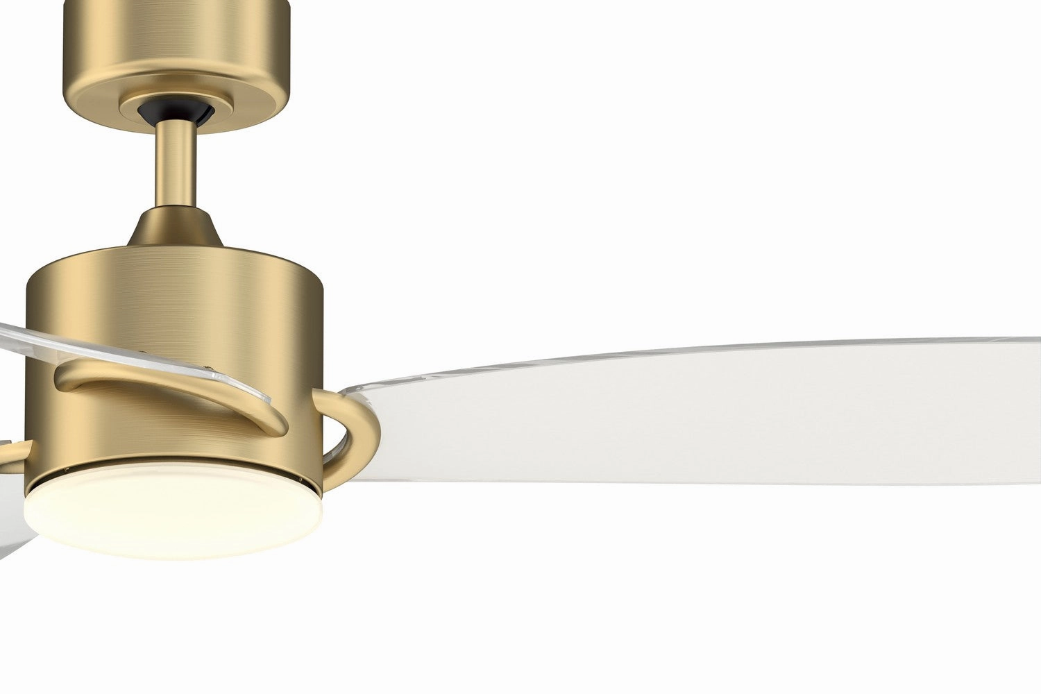 SculptAire 52"Ceiling Fan Brushed Satin Brass
