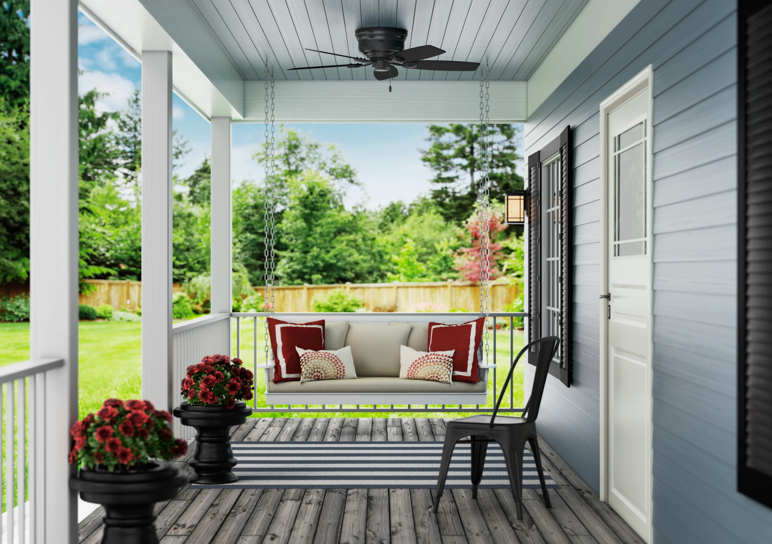 Sea Wind 48"Ceiling Fan Matte Black