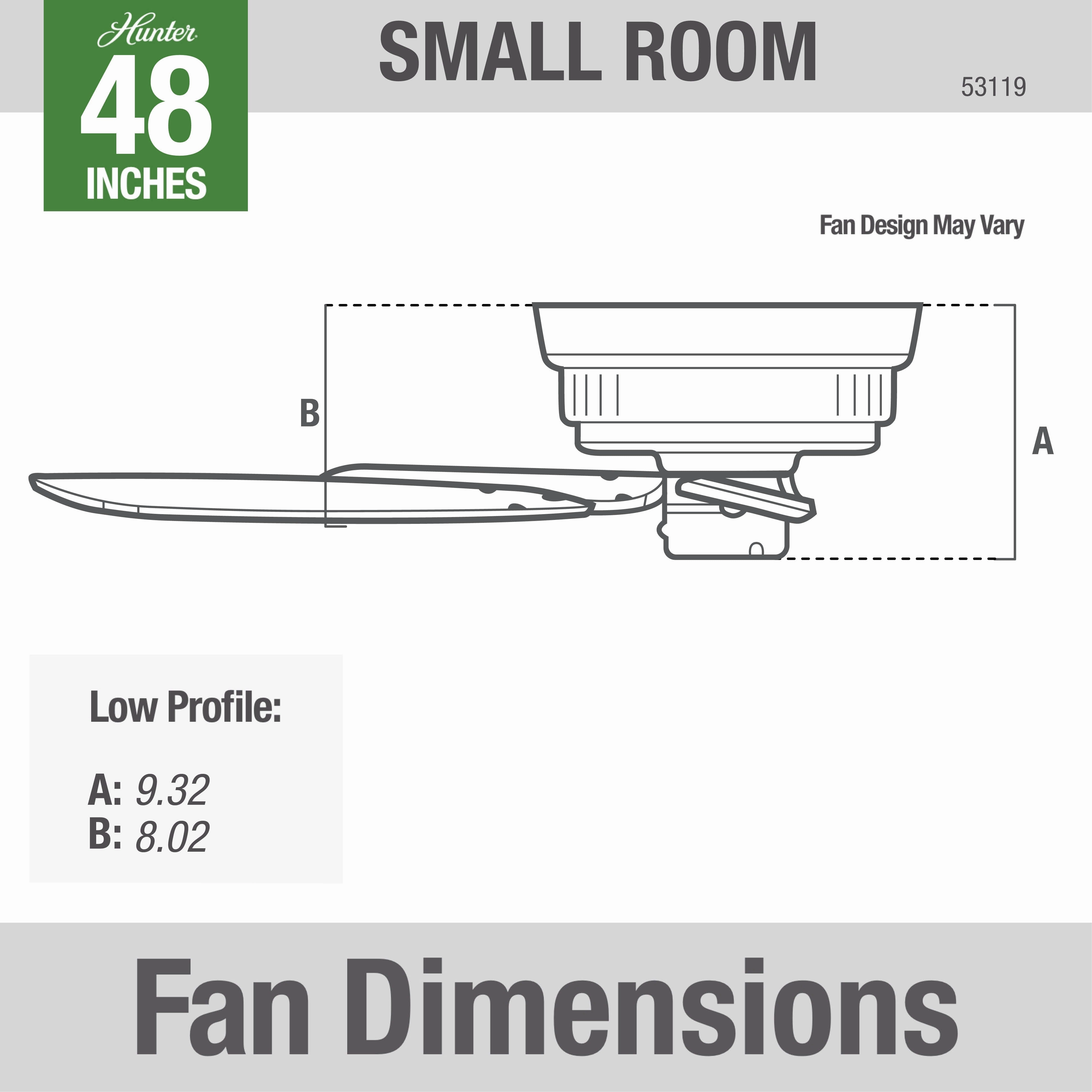 Sea Wind 48"Ceiling Fan White