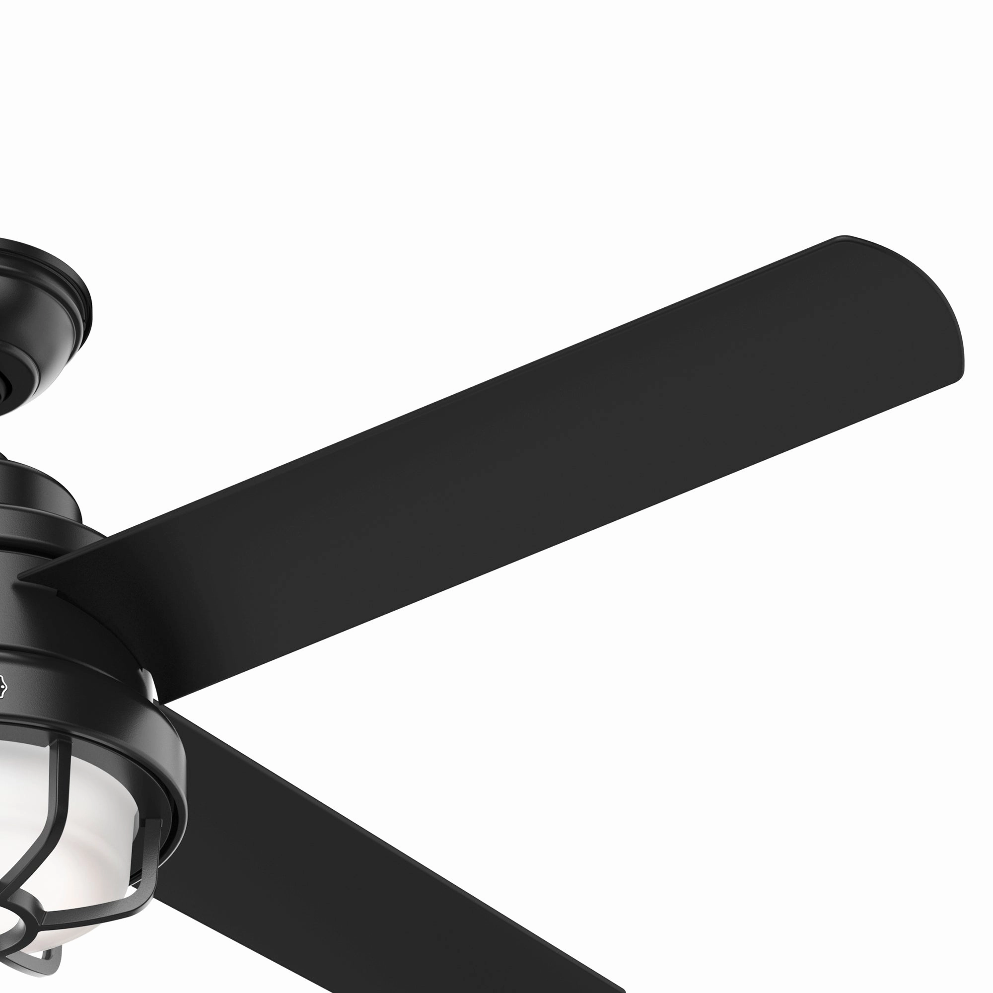 Searow 54"Ceiling Fan Matte Black