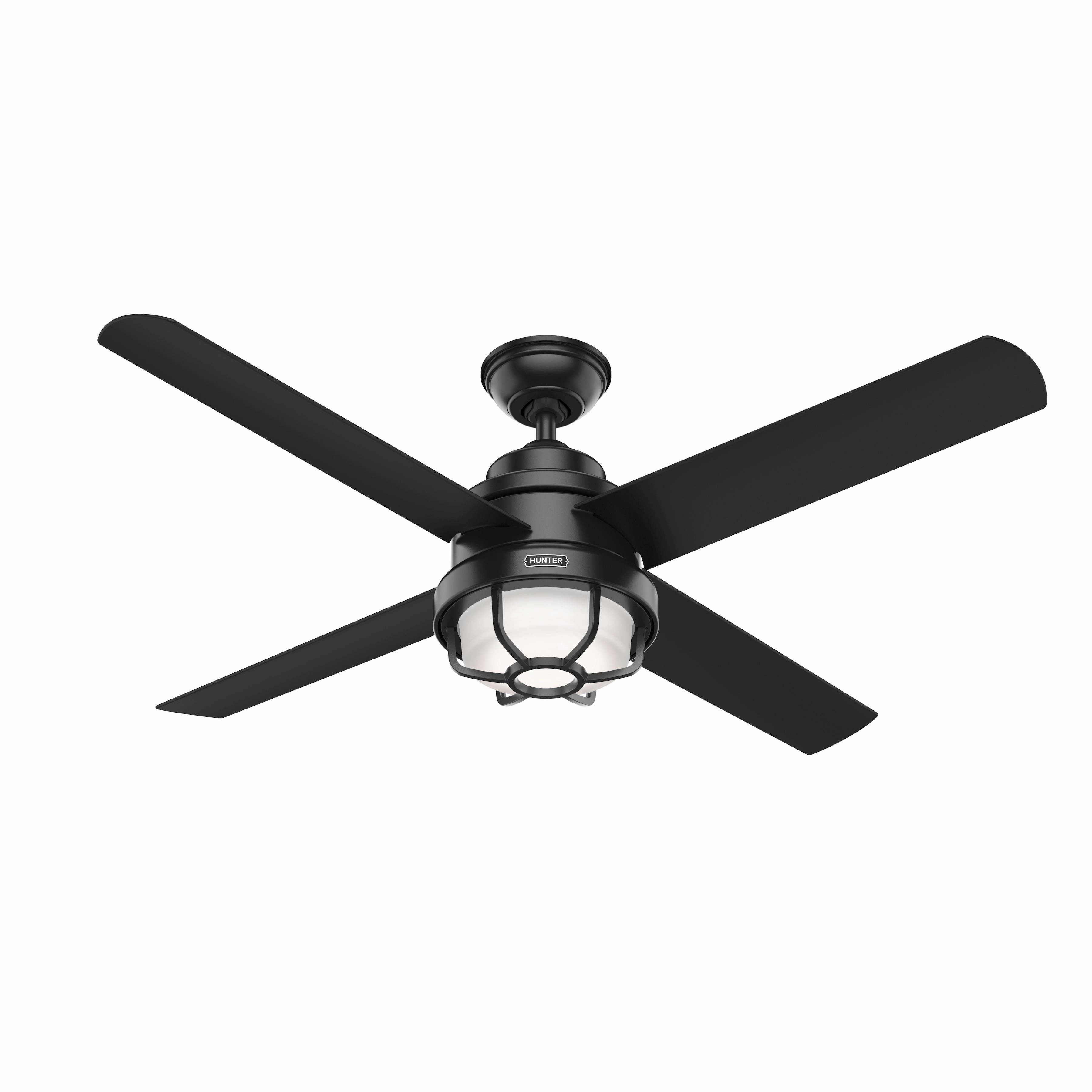 Searow 54"Ceiling Fan Matte Black