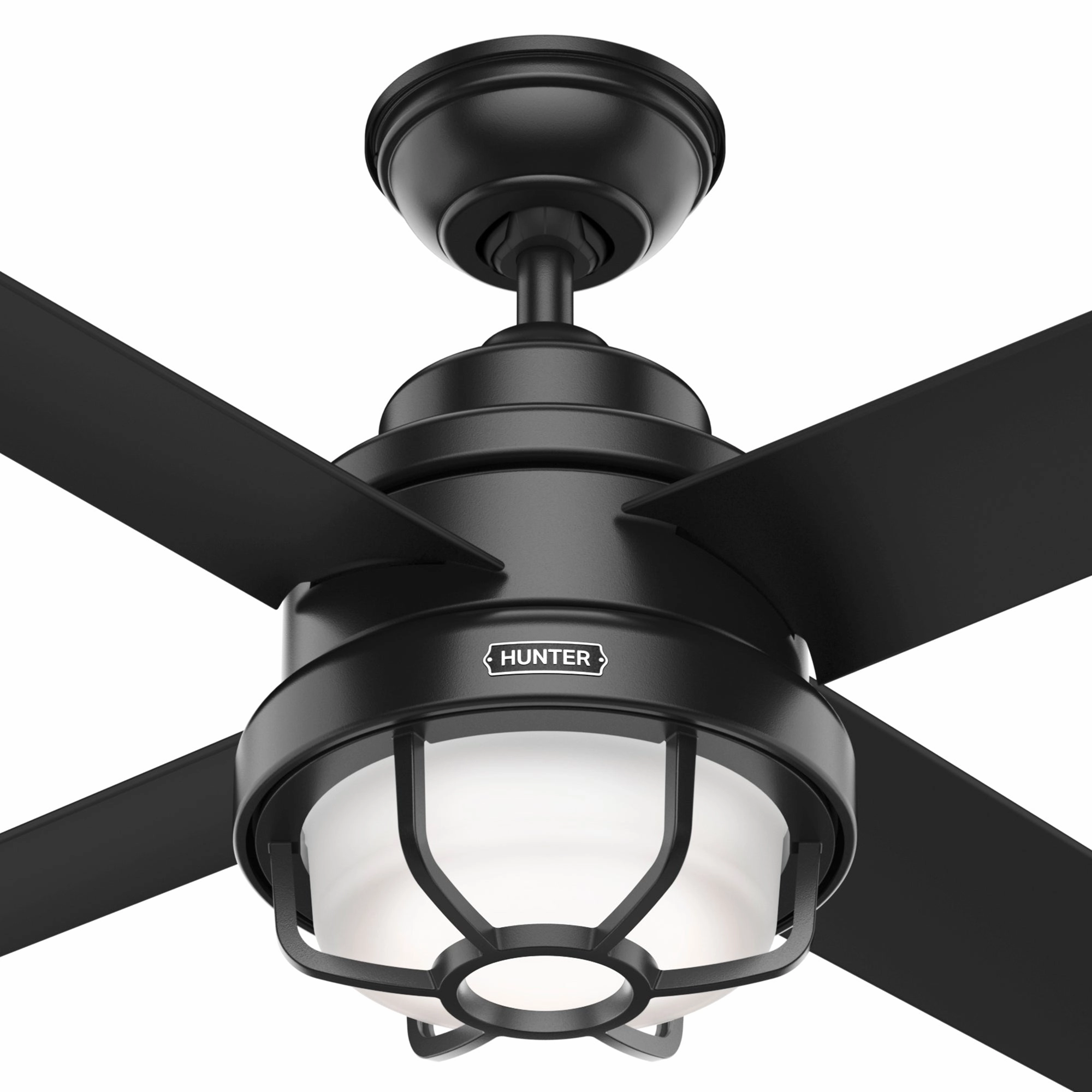 Searow 54"Ceiling Fan Matte Black