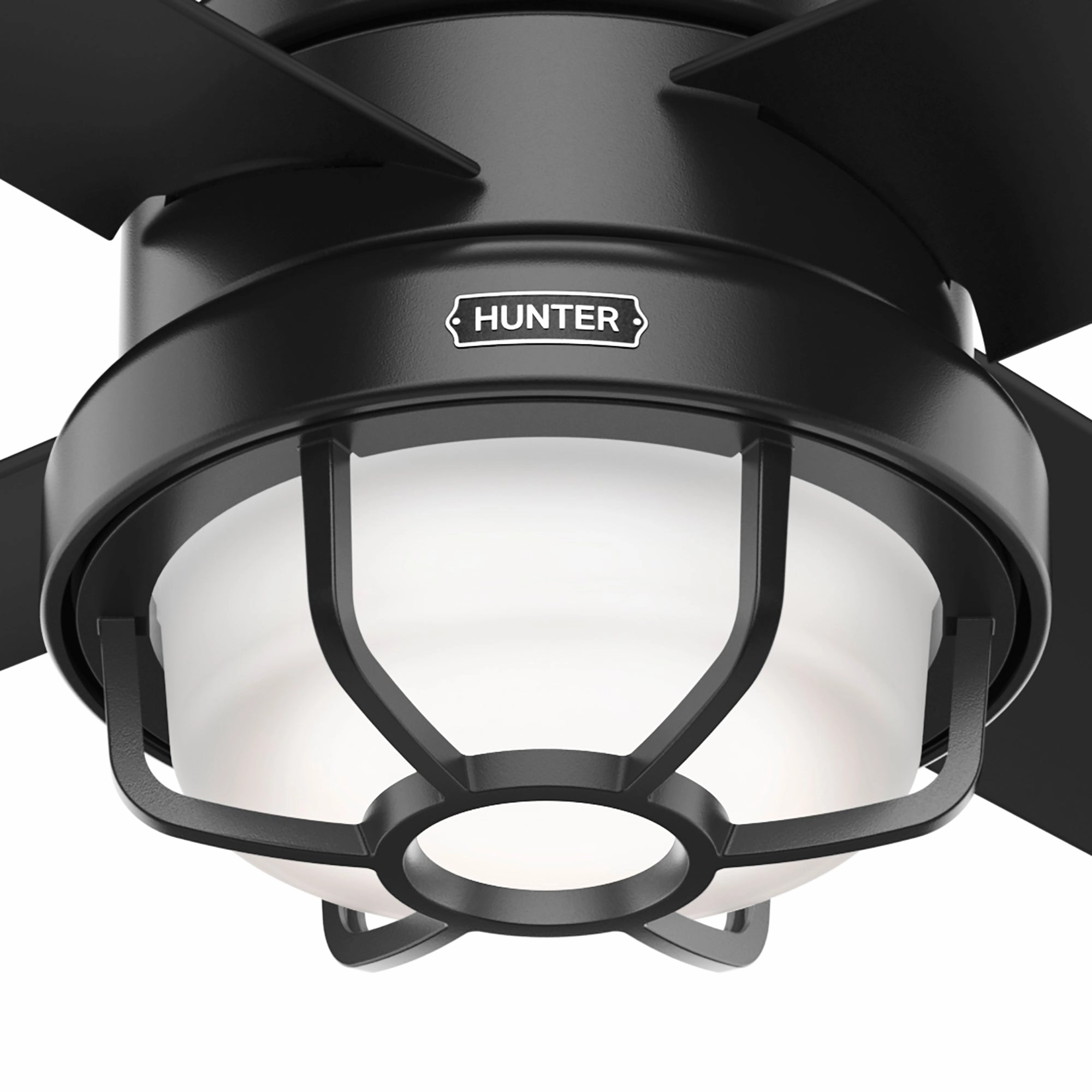 Searow 54"Ceiling Fan Matte Black