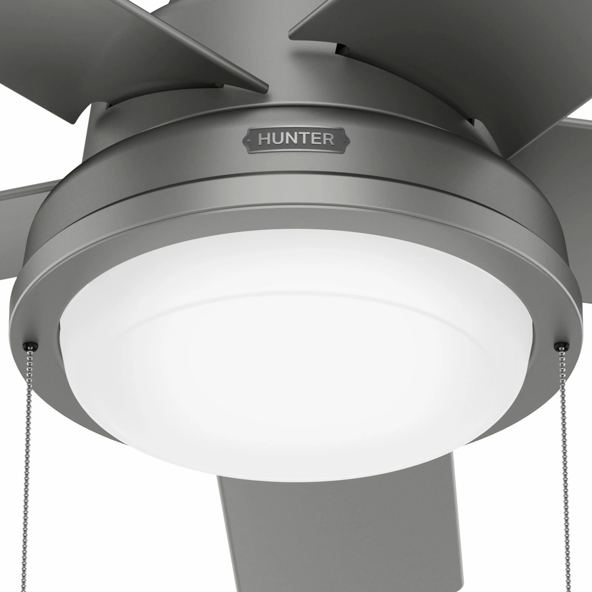Seawall 44"Ceiling Fan Matte Silver