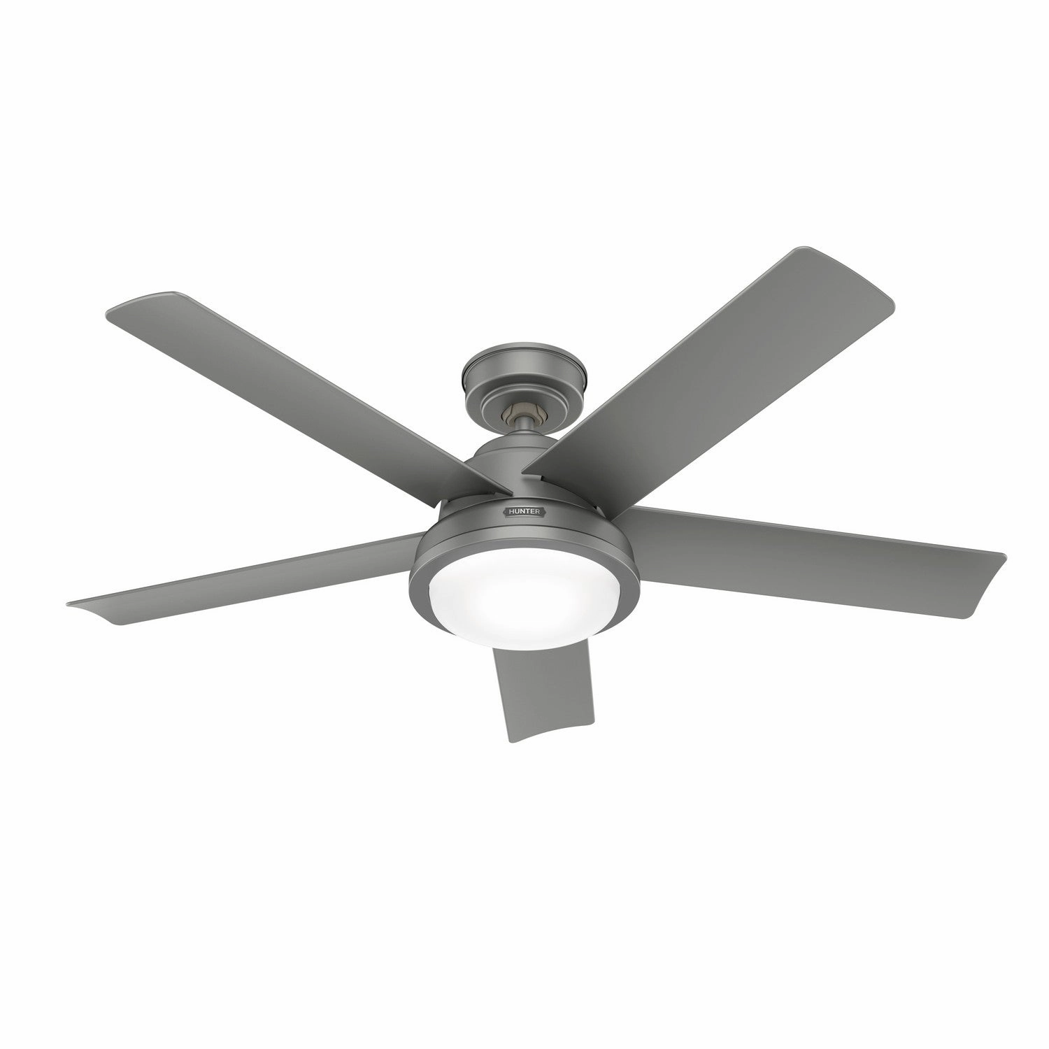 Seawall 52"Ceiling Fan Matte Silver outdoor exterior fans for patio cooling