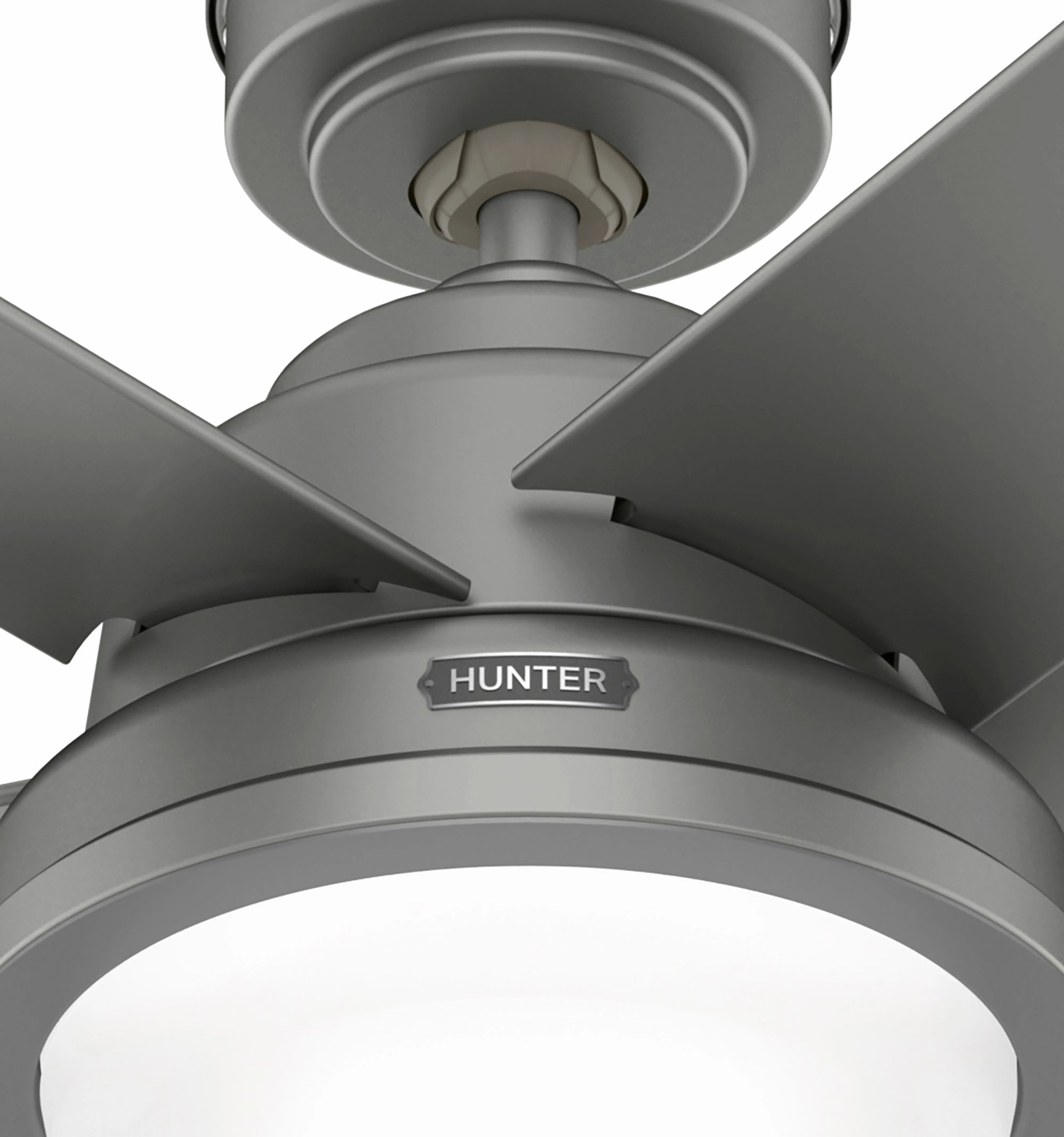 Seawall 52"Ceiling Fan Matte Silver