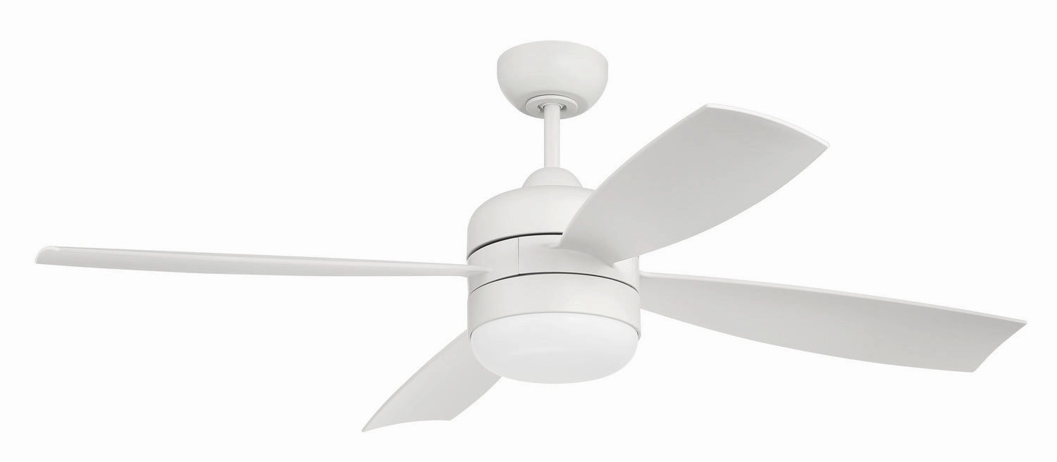 Sebastion 52" Ceiling Fan in White outdoor fans store with multiple collections
