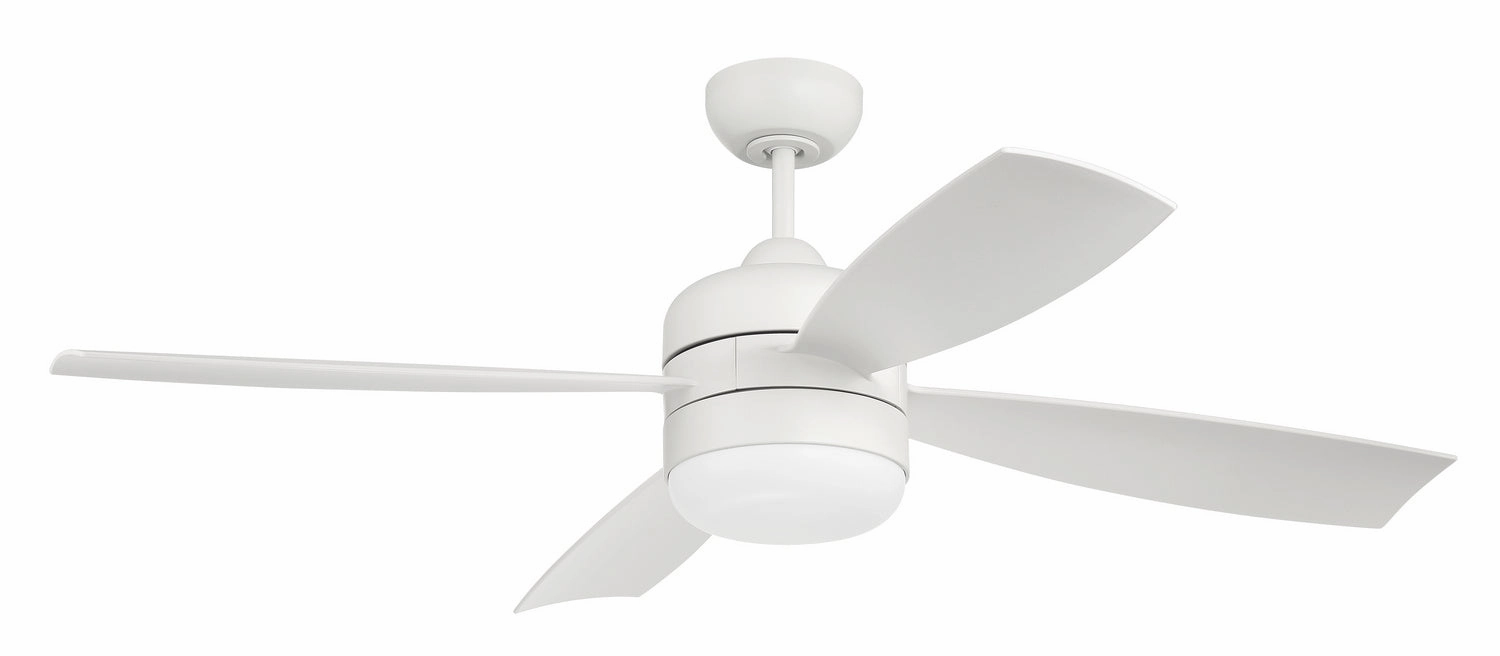 Sebastion 52"Ceiling Fan White outdoor exterior fans for patio cooling