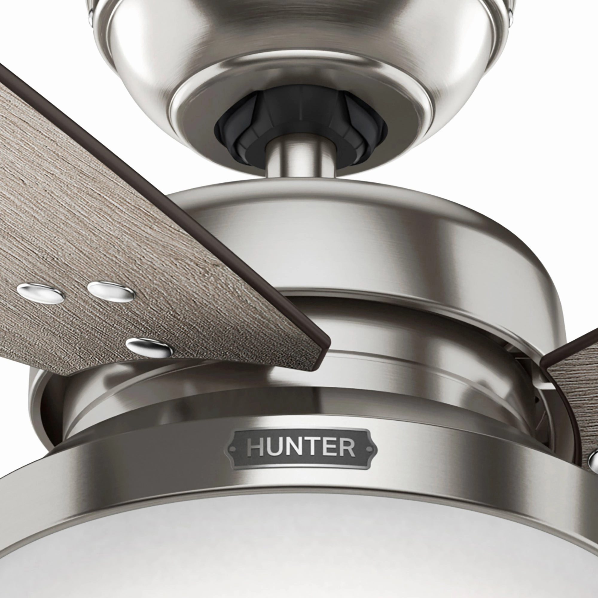 Sentinel 52"Ceiling Fan Brushed Nickel