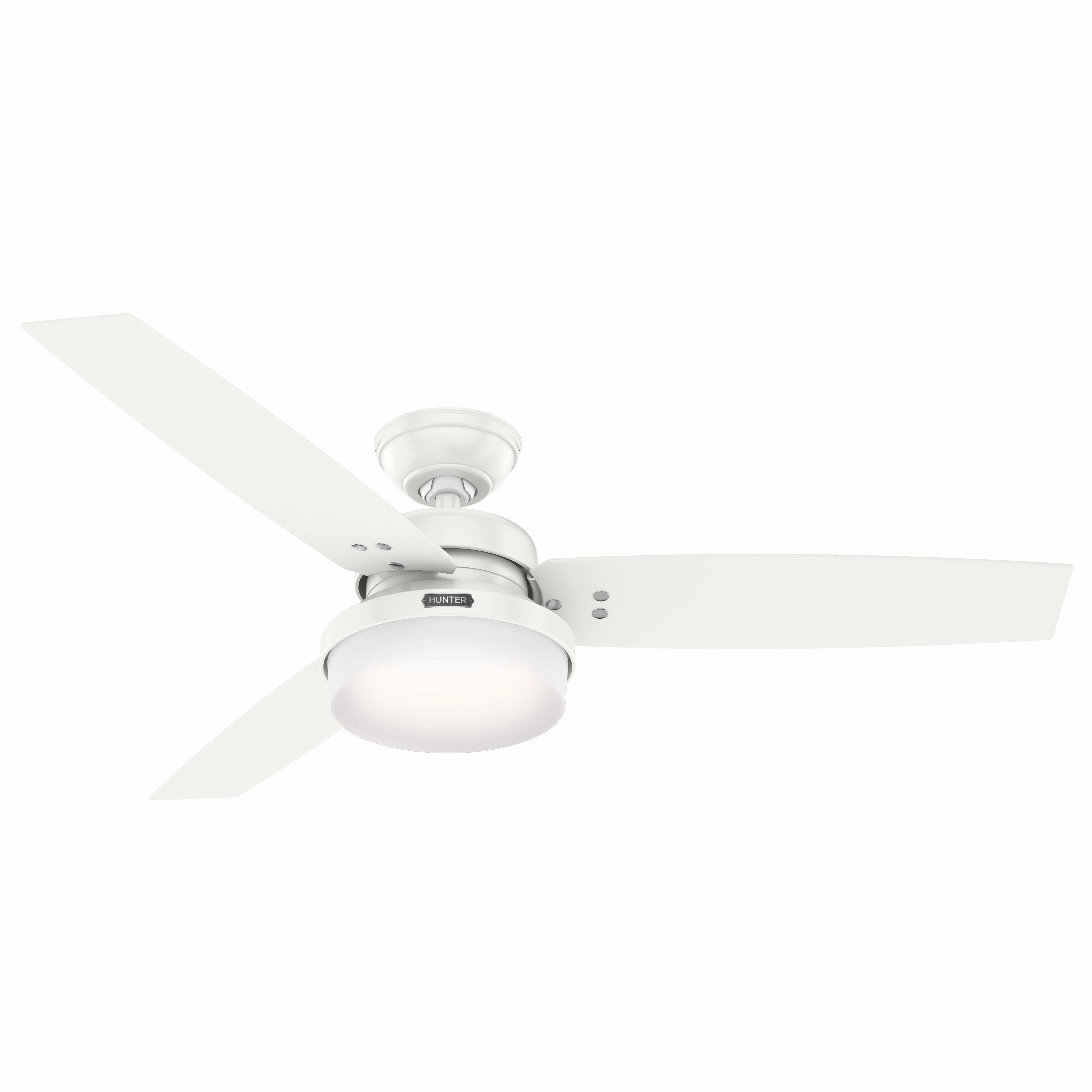 Sentinel 52"Ceiling Fan Fresh White