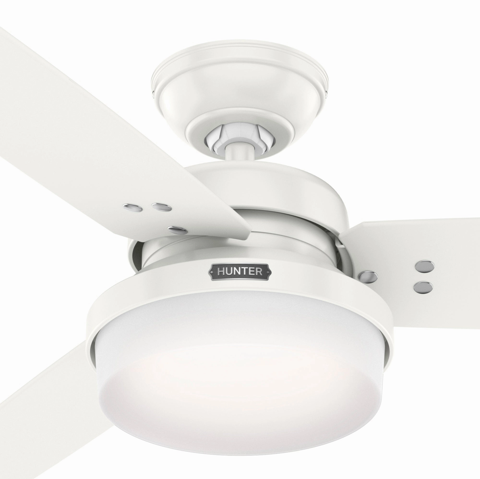 Sentinel 52"Ceiling Fan Fresh White