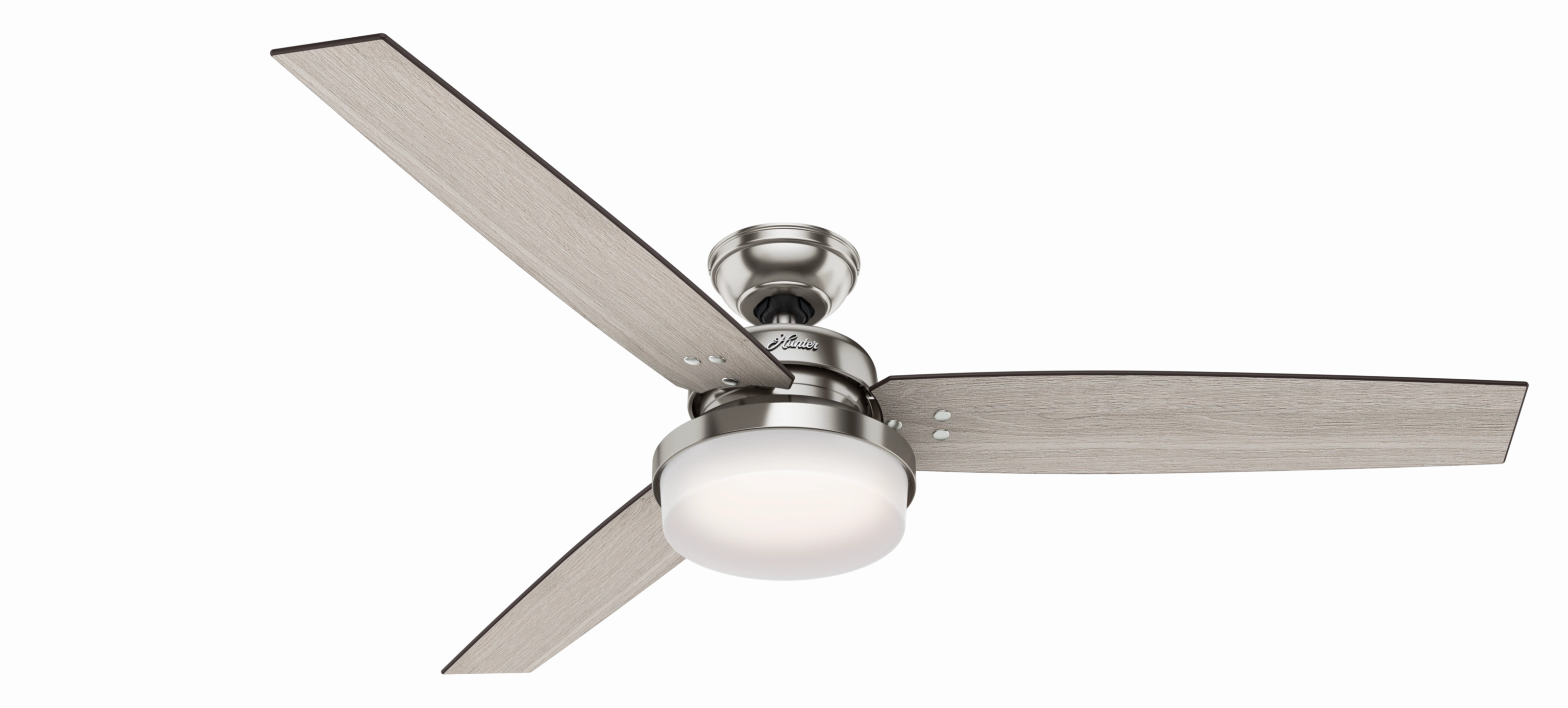 Sentinel 60"Ceiling Fan Brushed Nickel