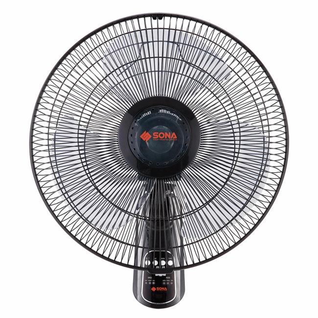 SFW1528 16 WALL FAN REMOTE wall mounted electric fans for compact spaces