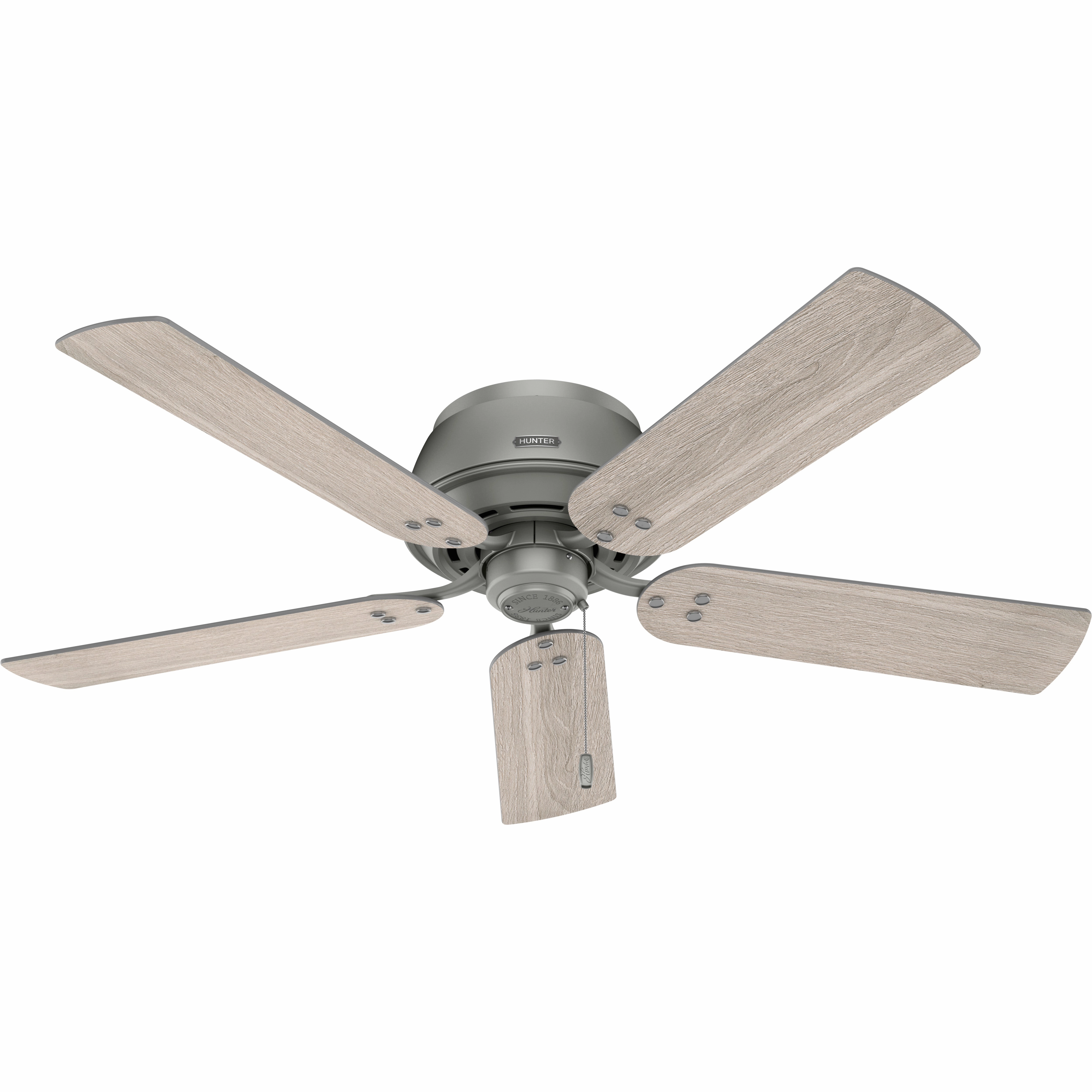 Shady Grove 52"Ceiling Fan Matte Silver