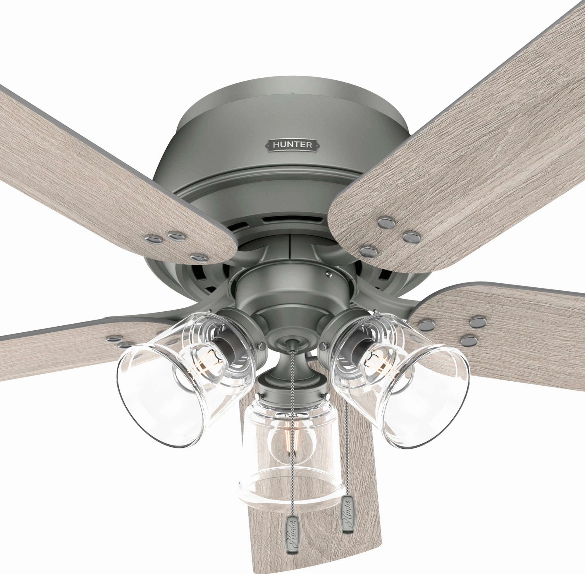 Shady Grove 52"Ceiling Fan Matte Silver
