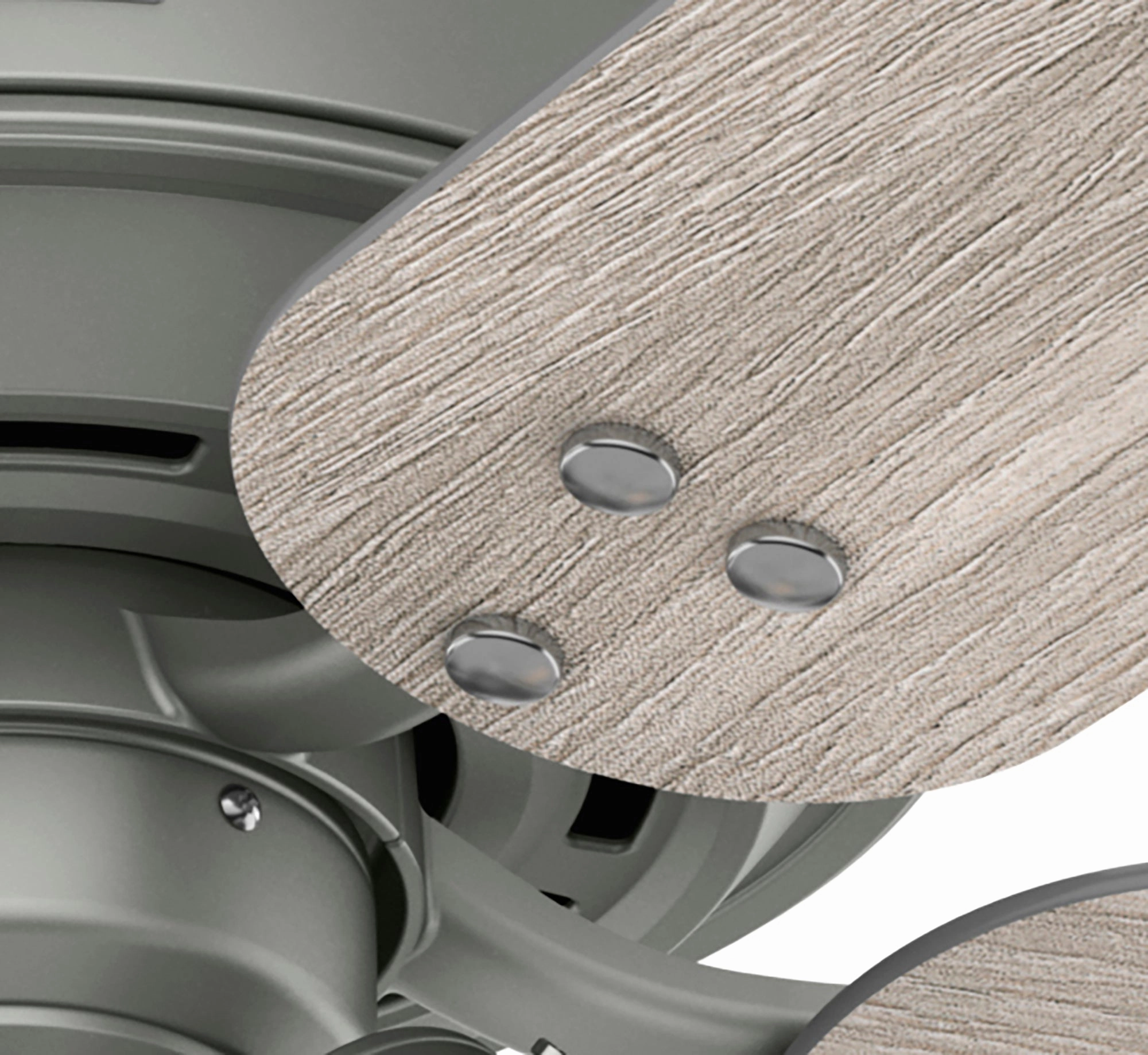 Shady Grove 52"Ceiling Fan Matte Silver