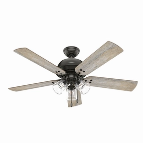 Shady Grove 52"Ceiling Fan Noble Bronze whisper-quiet fans for bedrooms and offices