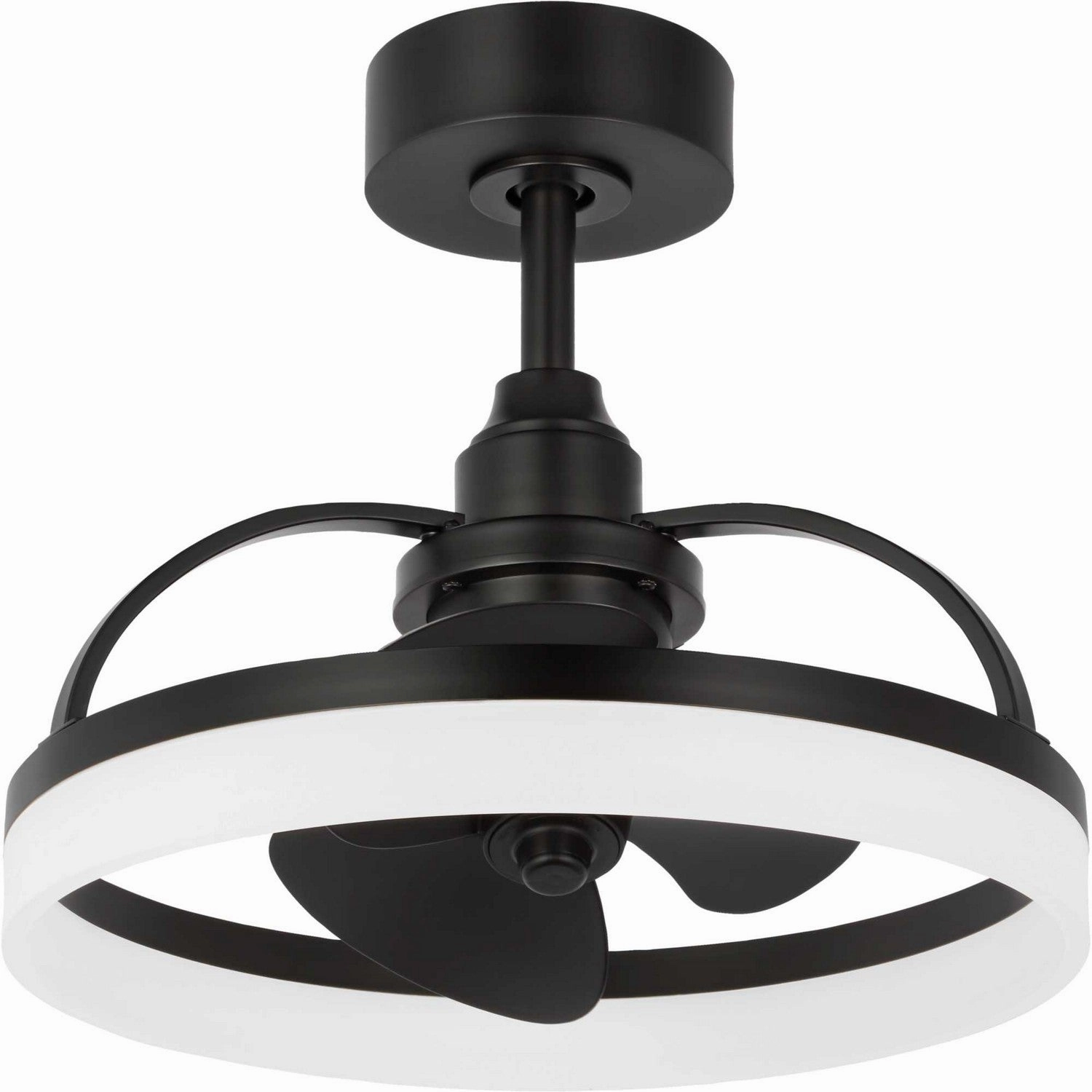 Shear Ceiling Fan Matte Black best small fans for home and travel