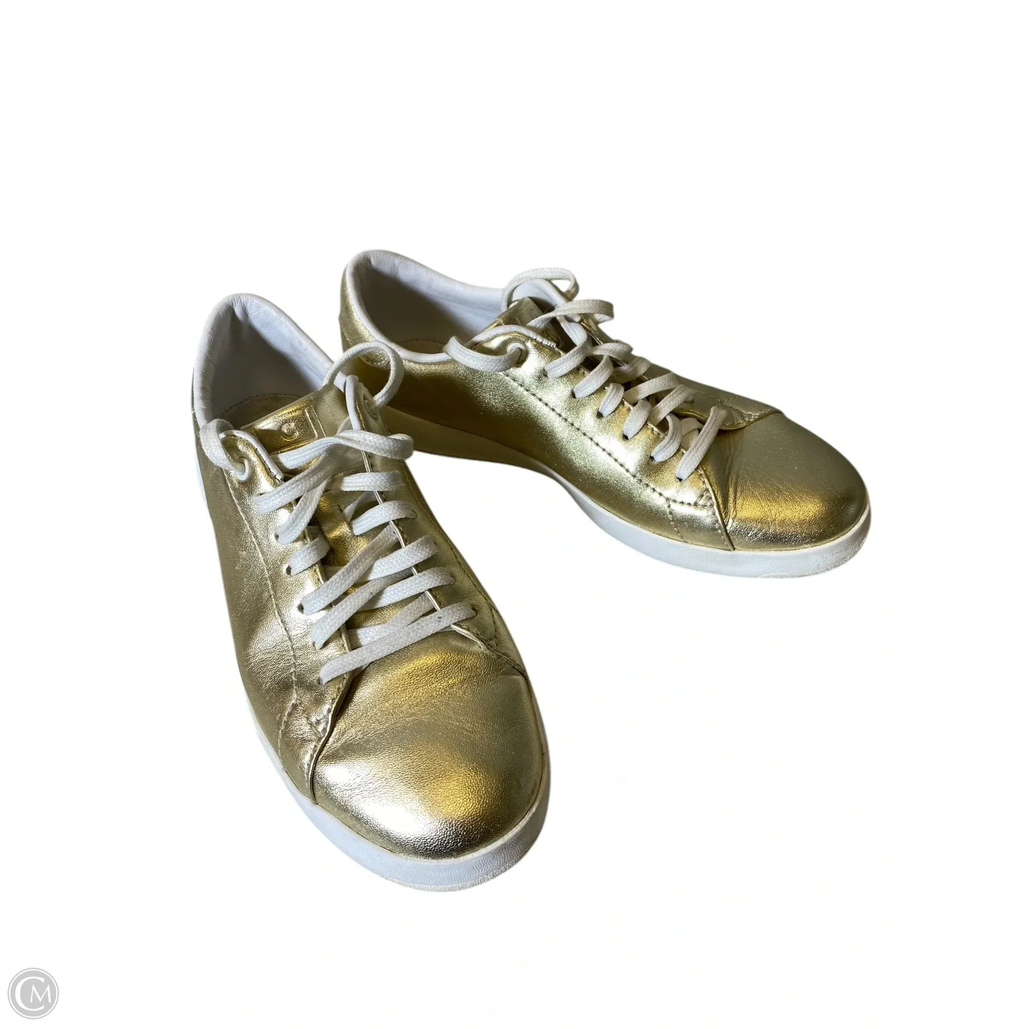 Shoes Athletic By Cole-haan In Gold, Size: 7 cole haan