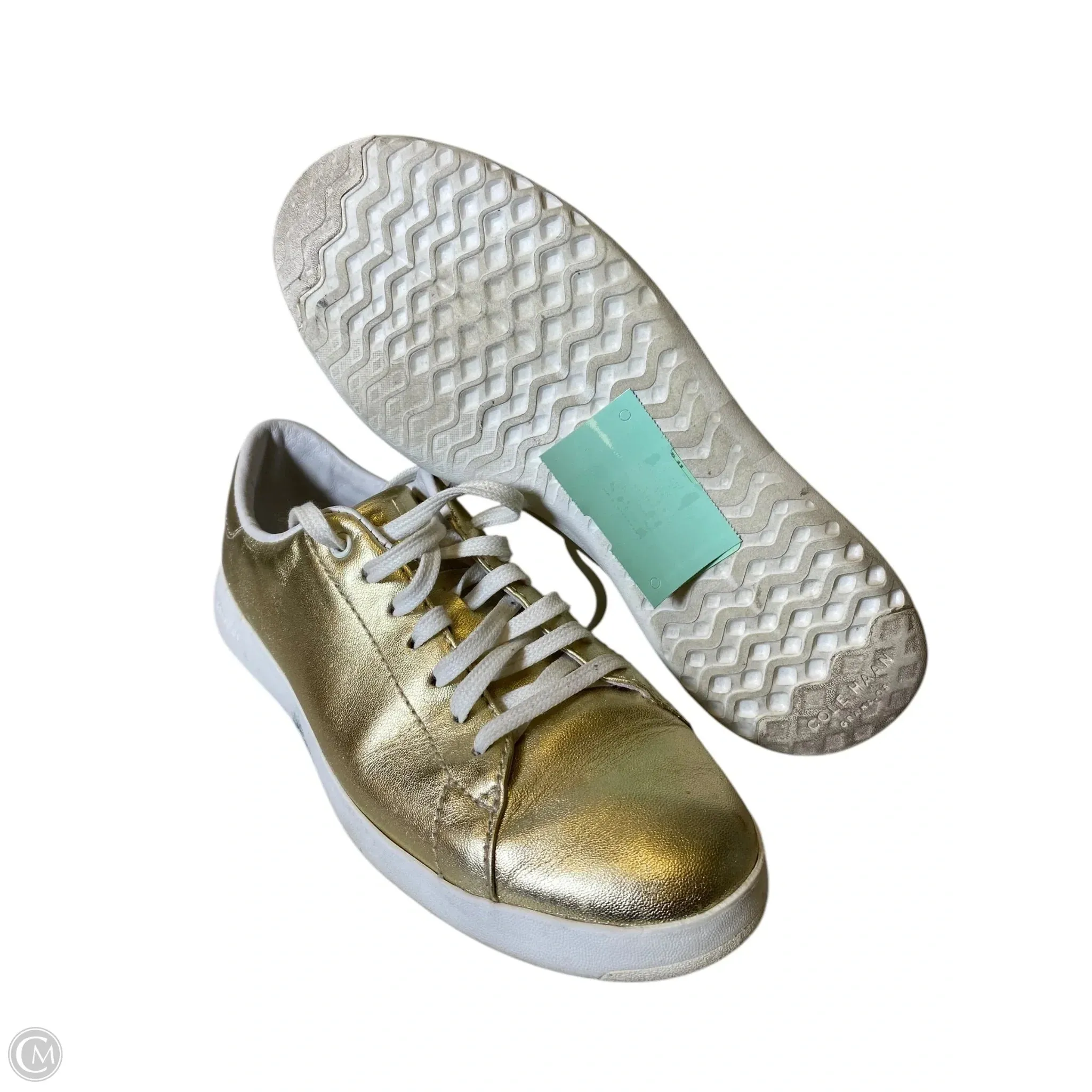 Shoes Athletic By Cole-haan In Gold, Size: 7 cole haan
