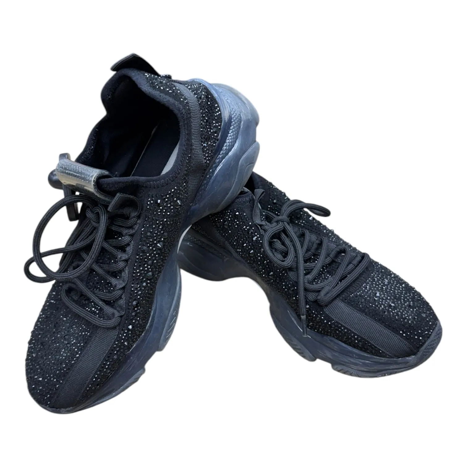 Shoes Athletic By Steve Madden In Black, Size:9 steve madden