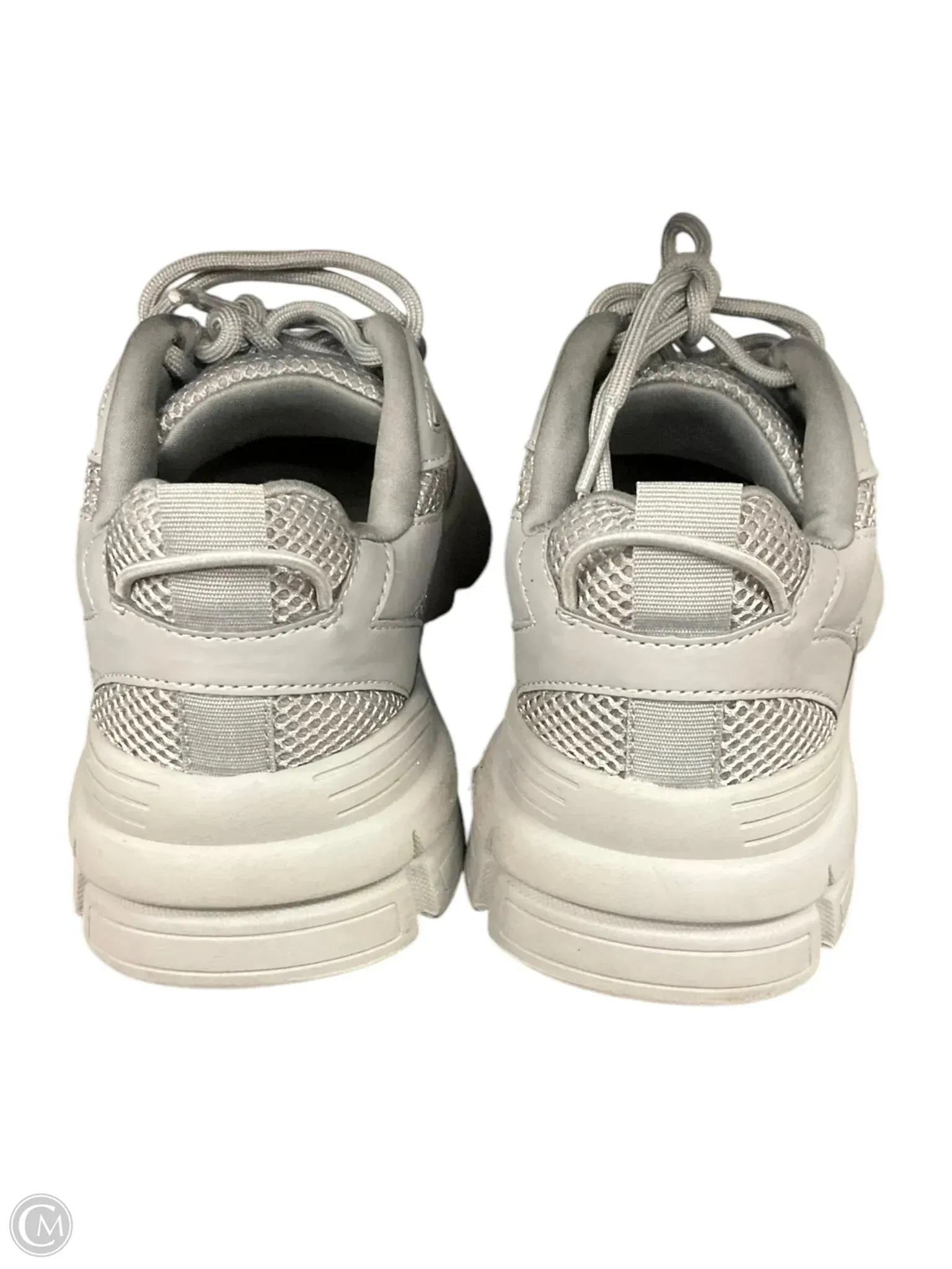 Shoes Athletic By Steve Madden In Grey, Size: 9.5 steve madden