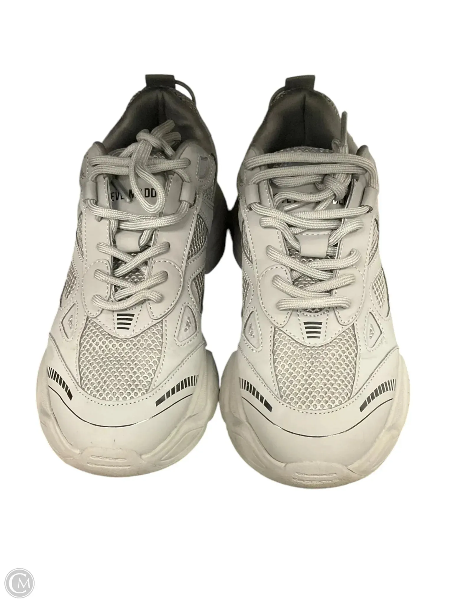 Shoes Athletic By Steve Madden In Grey, Size: 9.5 steve madden