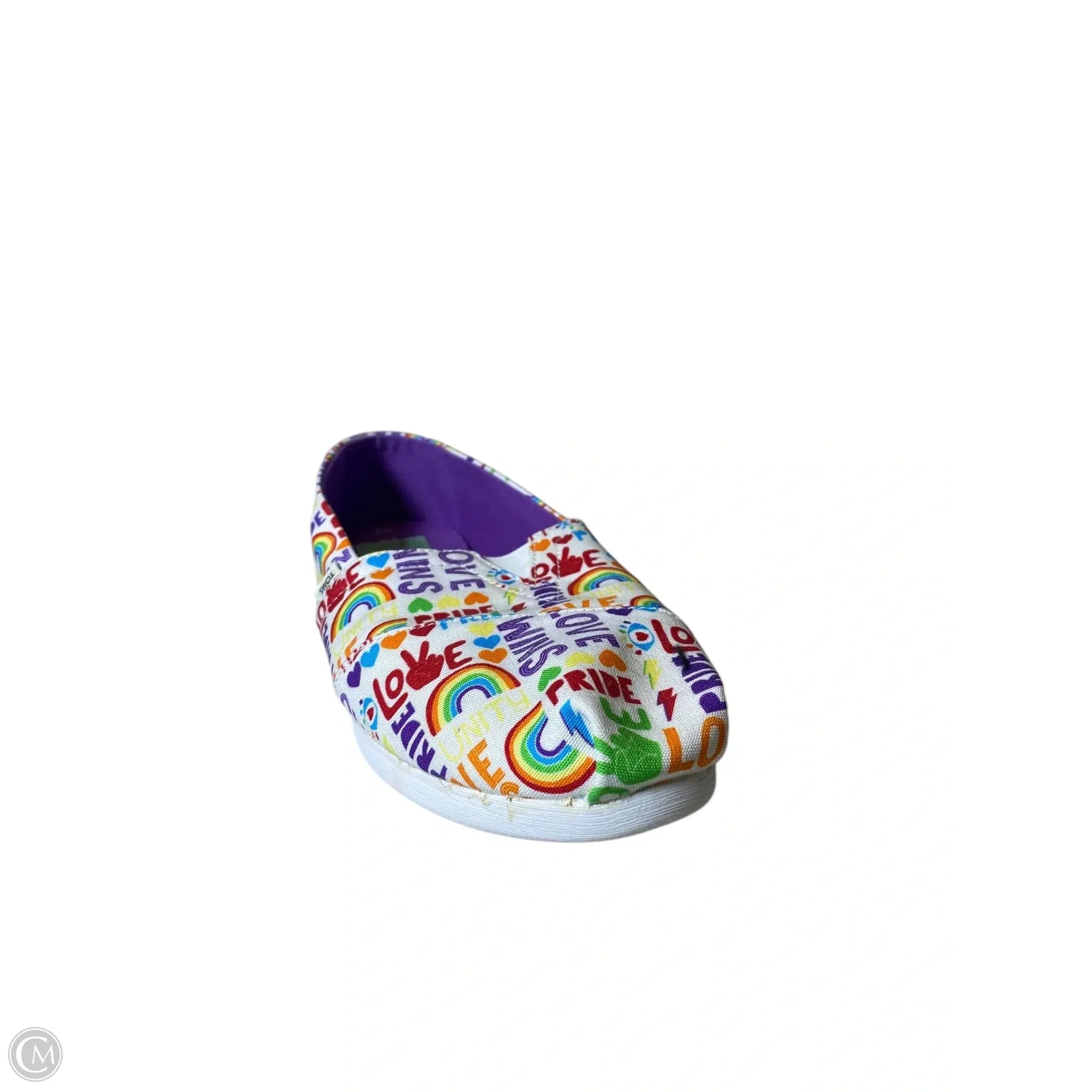 Shoes Athletic By Toms In Multi-colored, Size: 9 toms