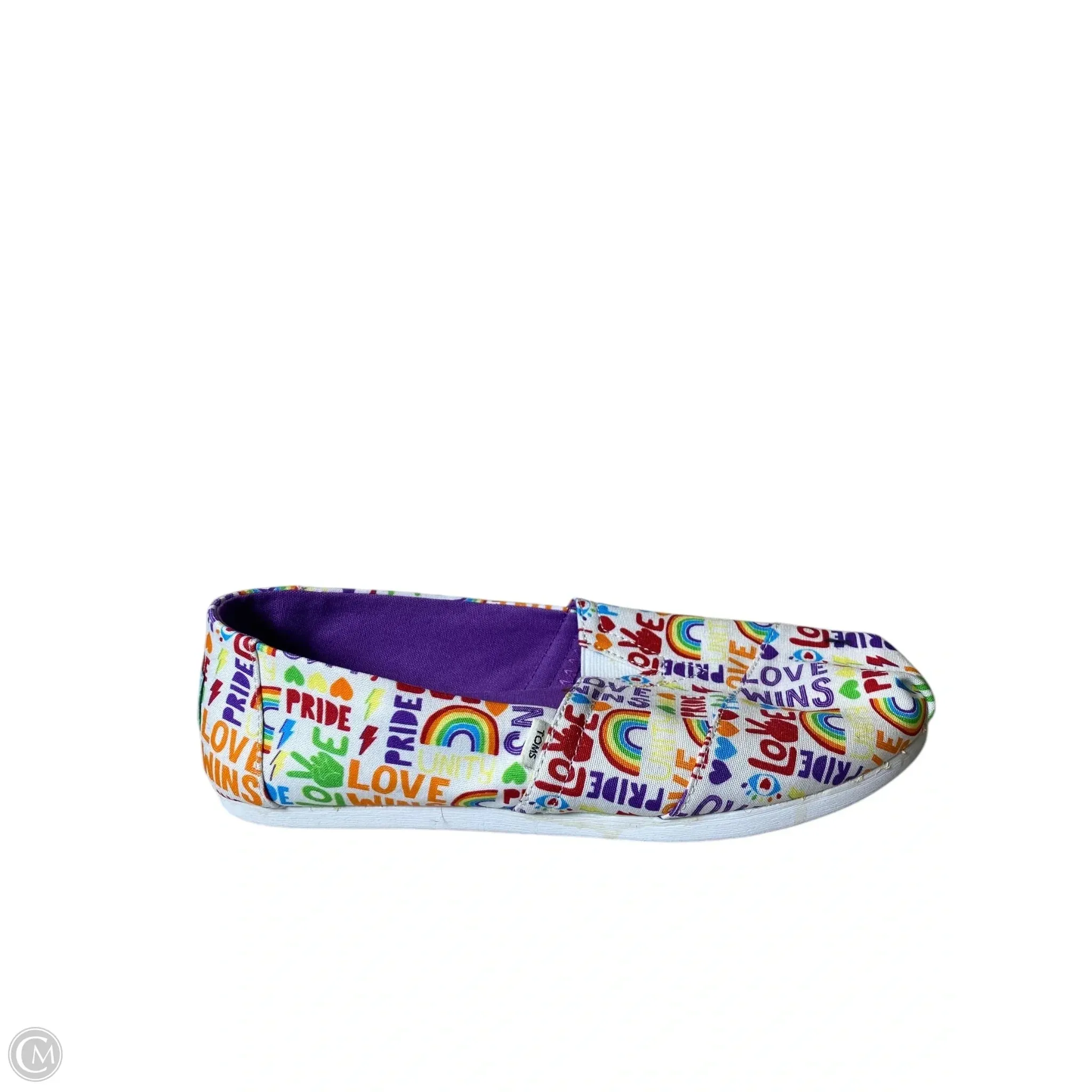 Shoes Athletic By Toms In Multi-colored, Size: 9 toms