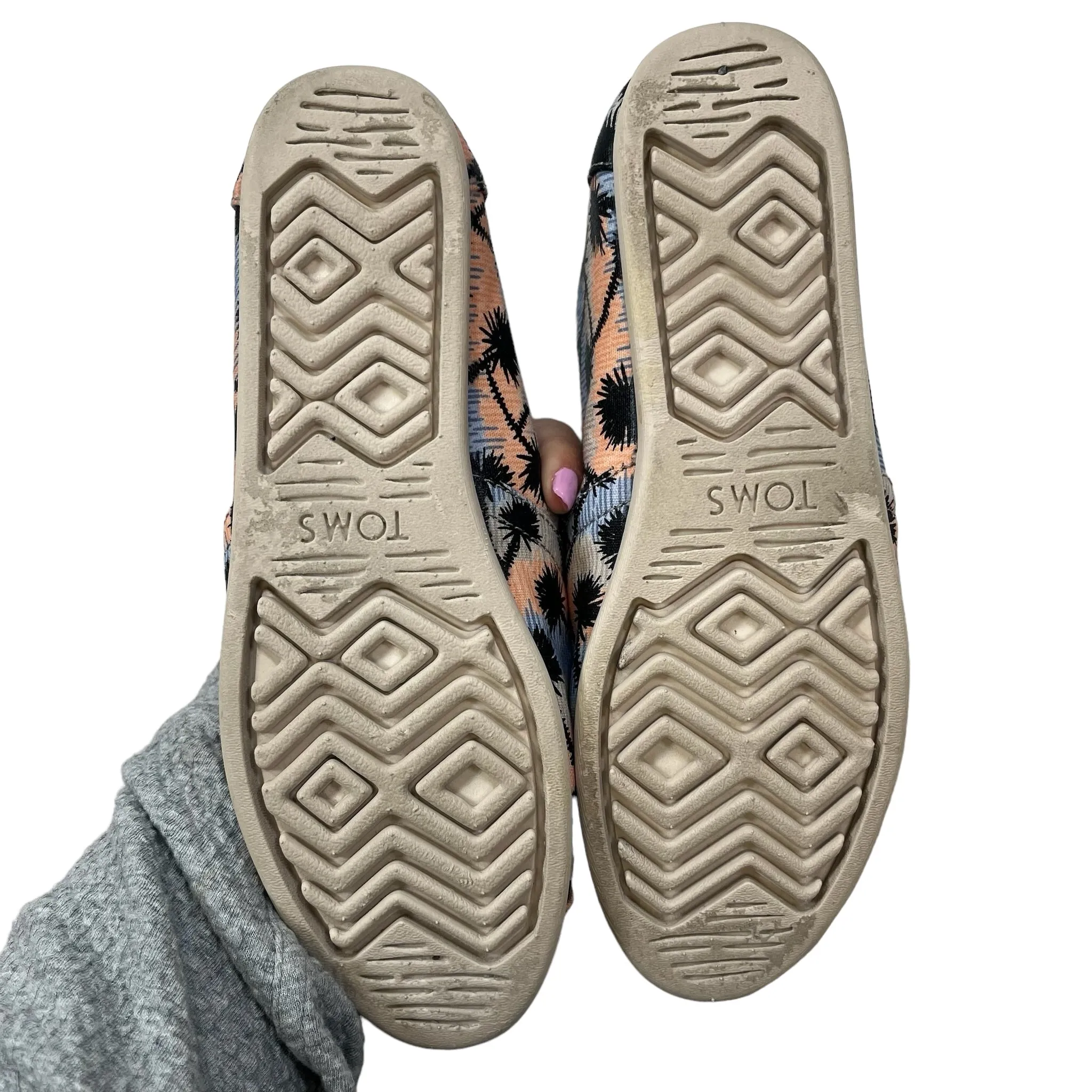 Shoes Flats Ballet By Toms In Print, Size: 6.5 toms