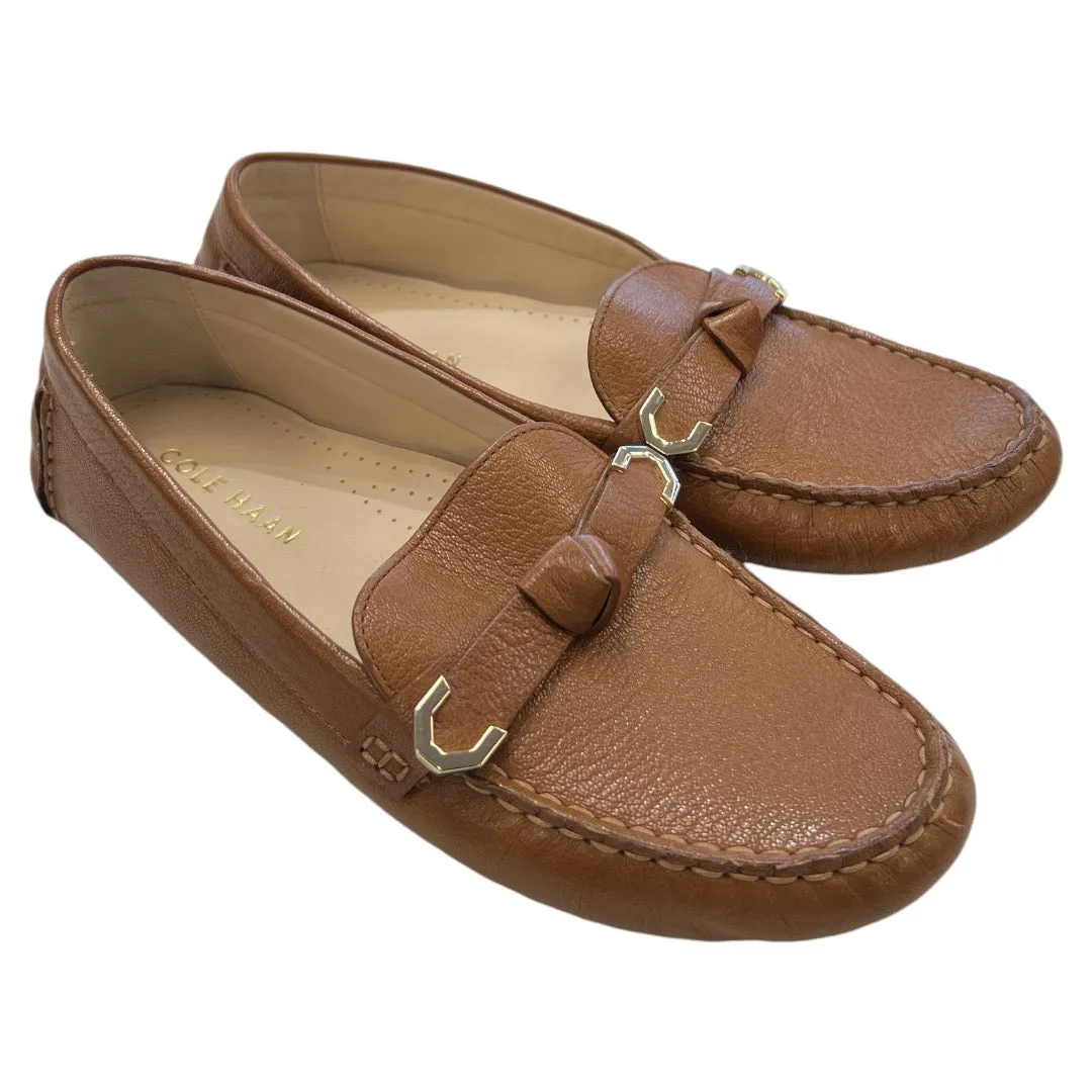 Shoes Flats By Cole-haan In Brown, Size: 7.5 cole haan