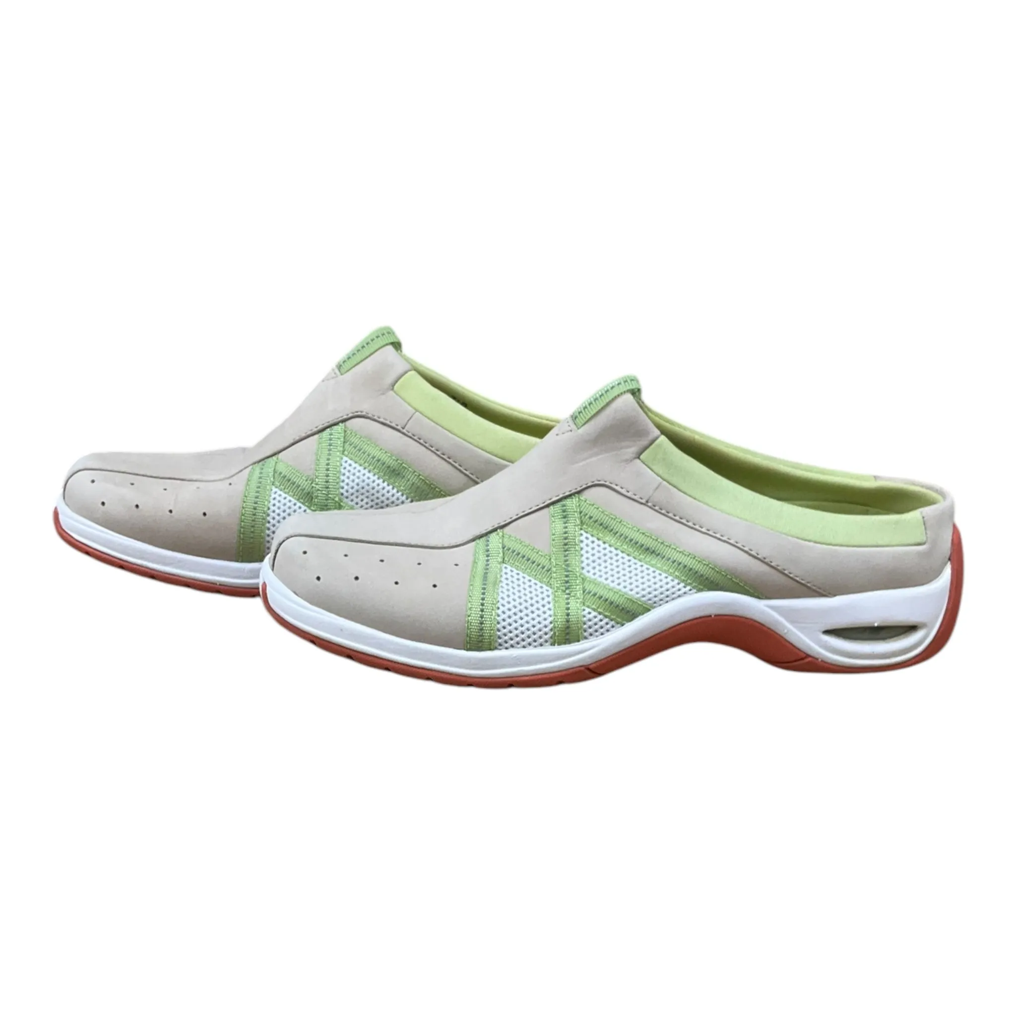 Shoes Flats By Cole-haan In Green & Tan, Size: 7.5 cole haan