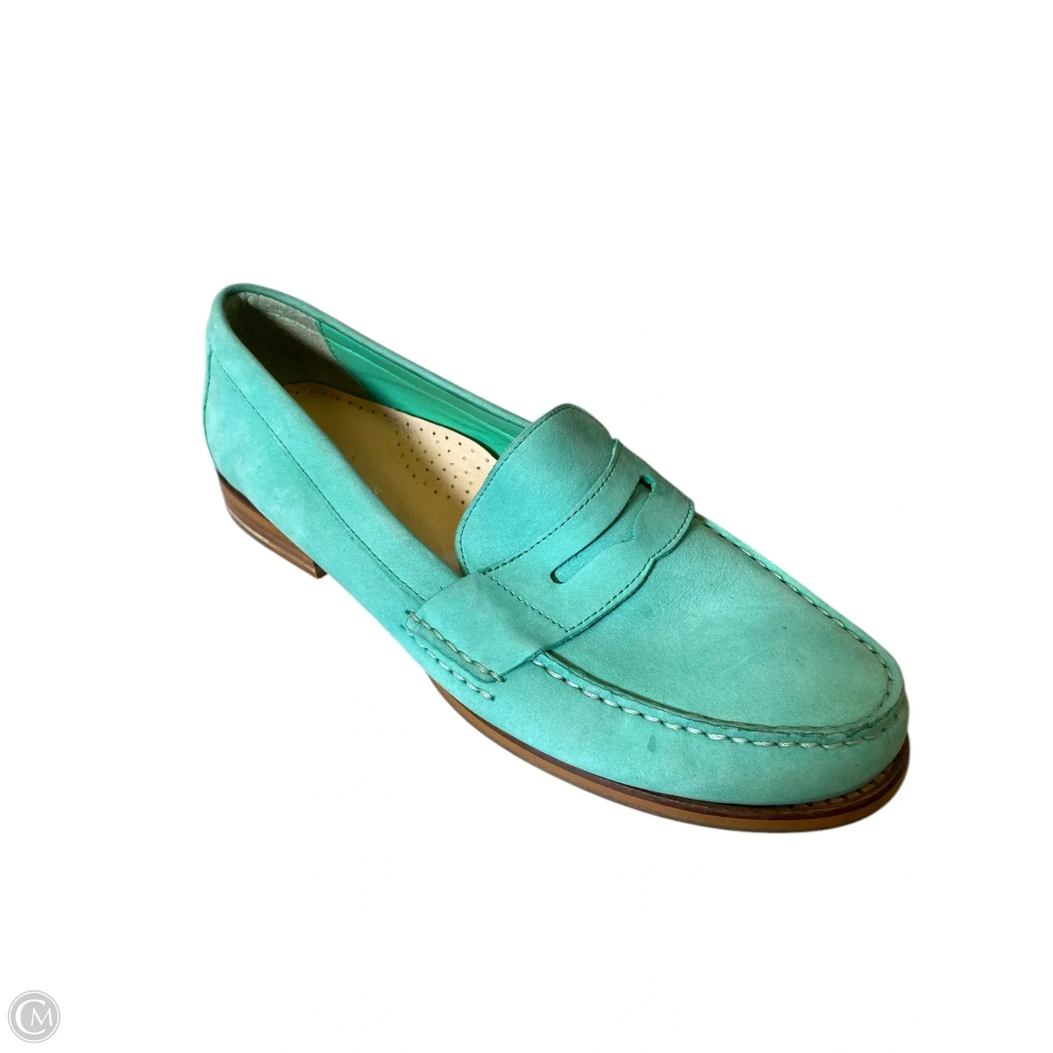 Shoes Flats By Cole-haan In Teal, Size: 9 cole haan