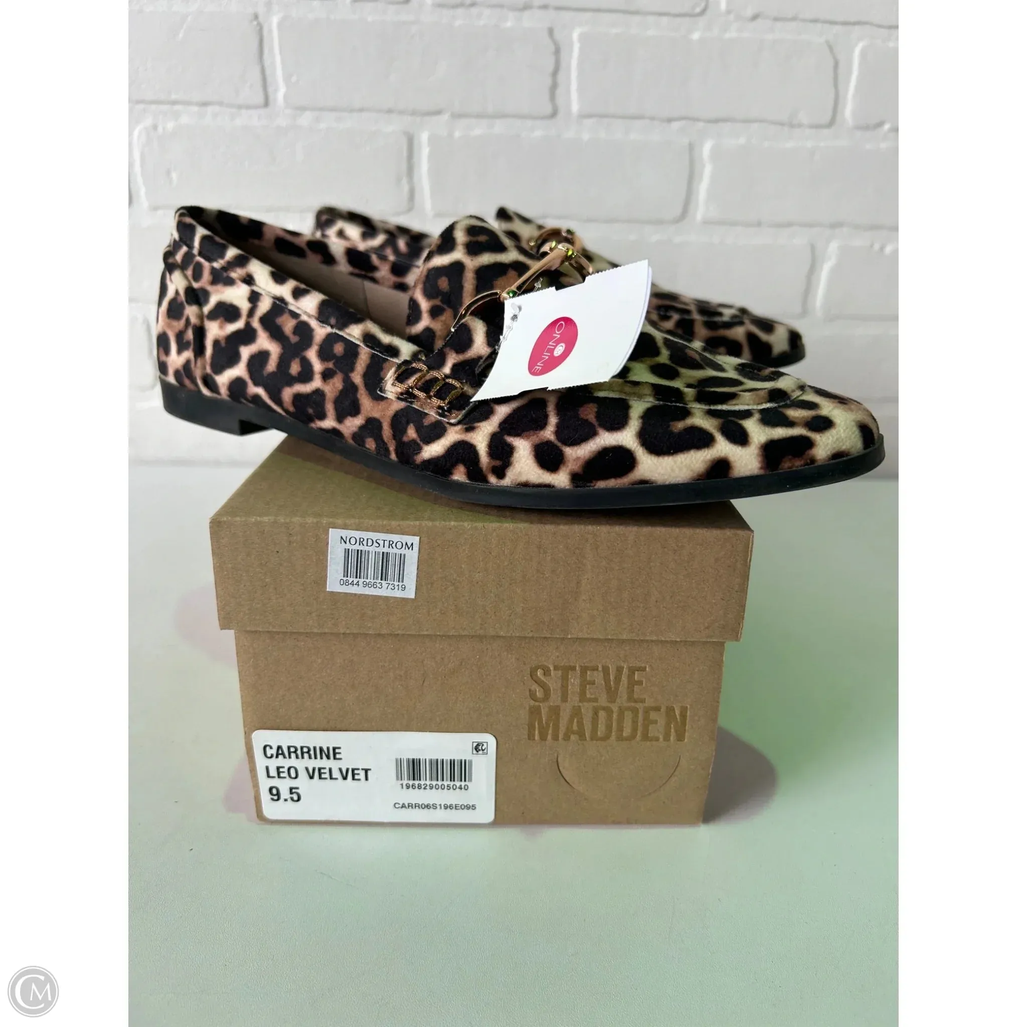 Shoes Flats By Steve Madden In Black & Cream, Size: 9.5 steve madden