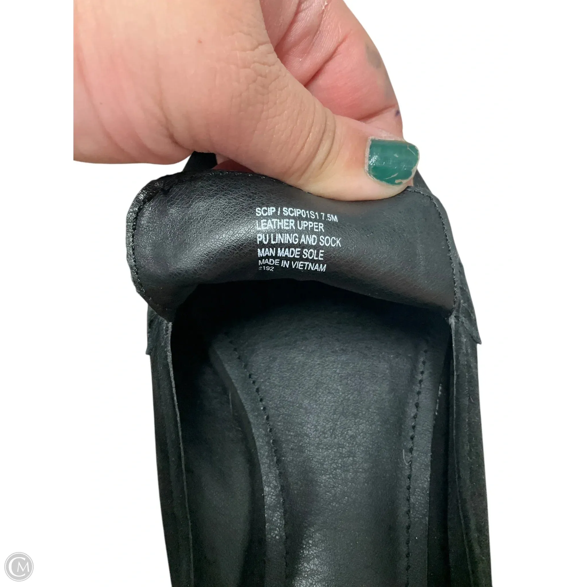 Shoes Flats By Steve Madden In Black, Size: 7.5 steve madden