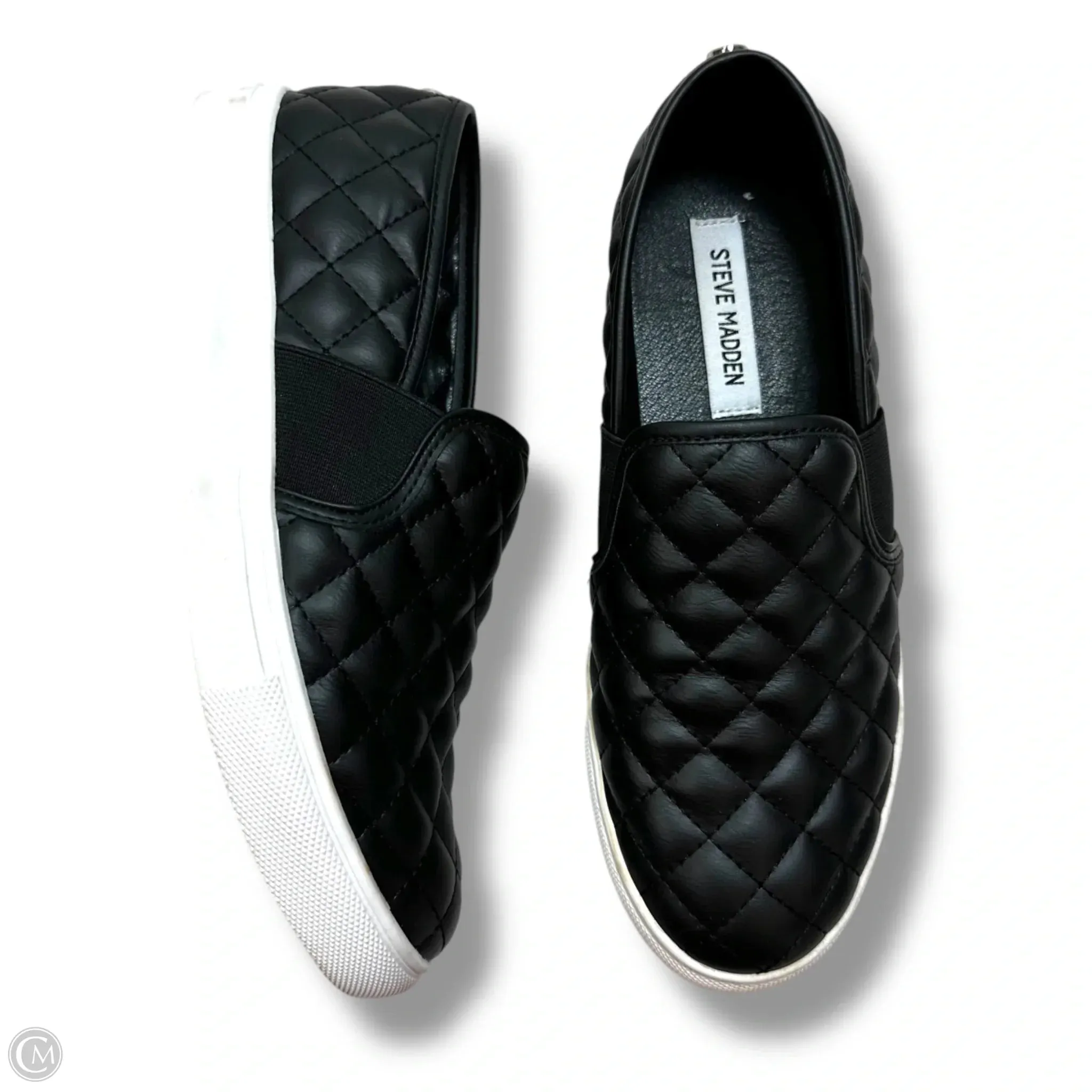 Shoes Flats By Steve Madden In Black, Size: 9 steve madden