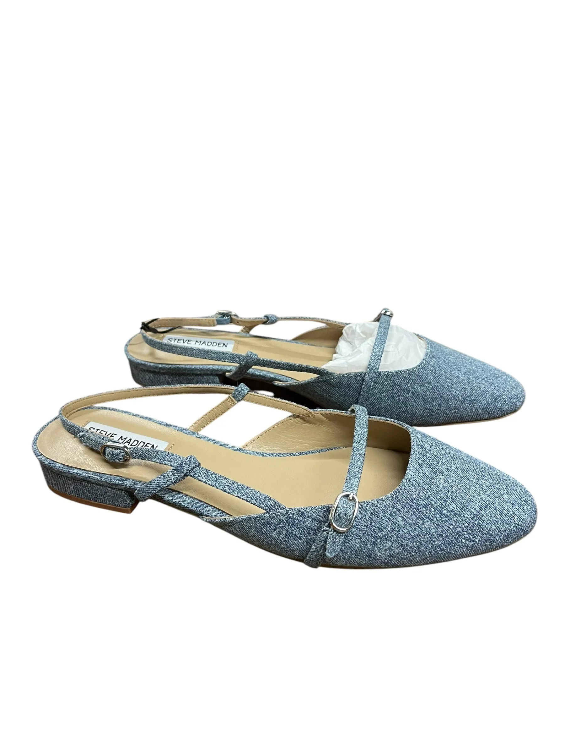 Shoes Flats By Steve Madden In Blue, Size: 11 steve madden