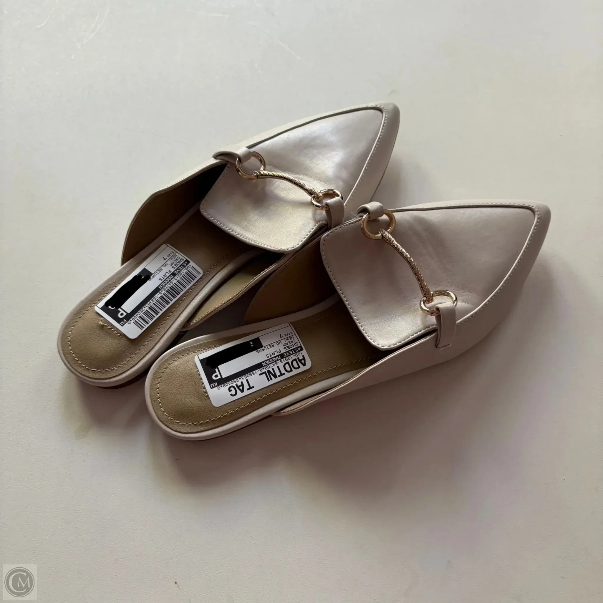Shoes Flats By Steve Madden In Cream, Size: 7 steve madden