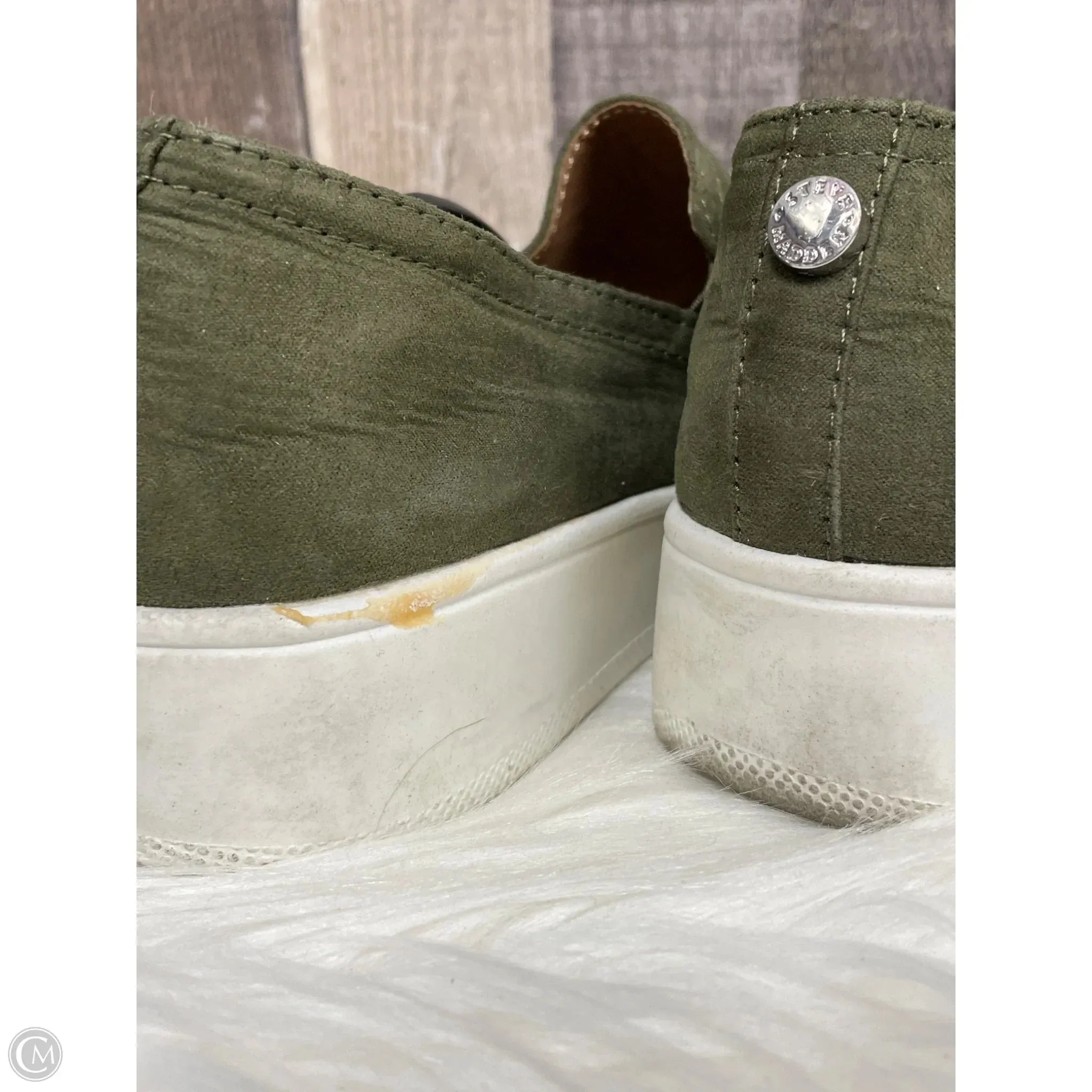 Shoes Flats By Steve Madden In Green, Size: 8.5 steve madden