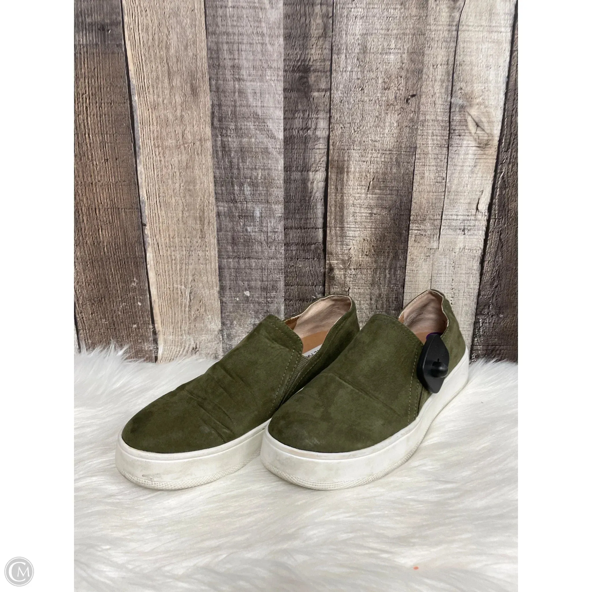 Shoes Flats By Steve Madden In Green, Size: 8.5 steve madden