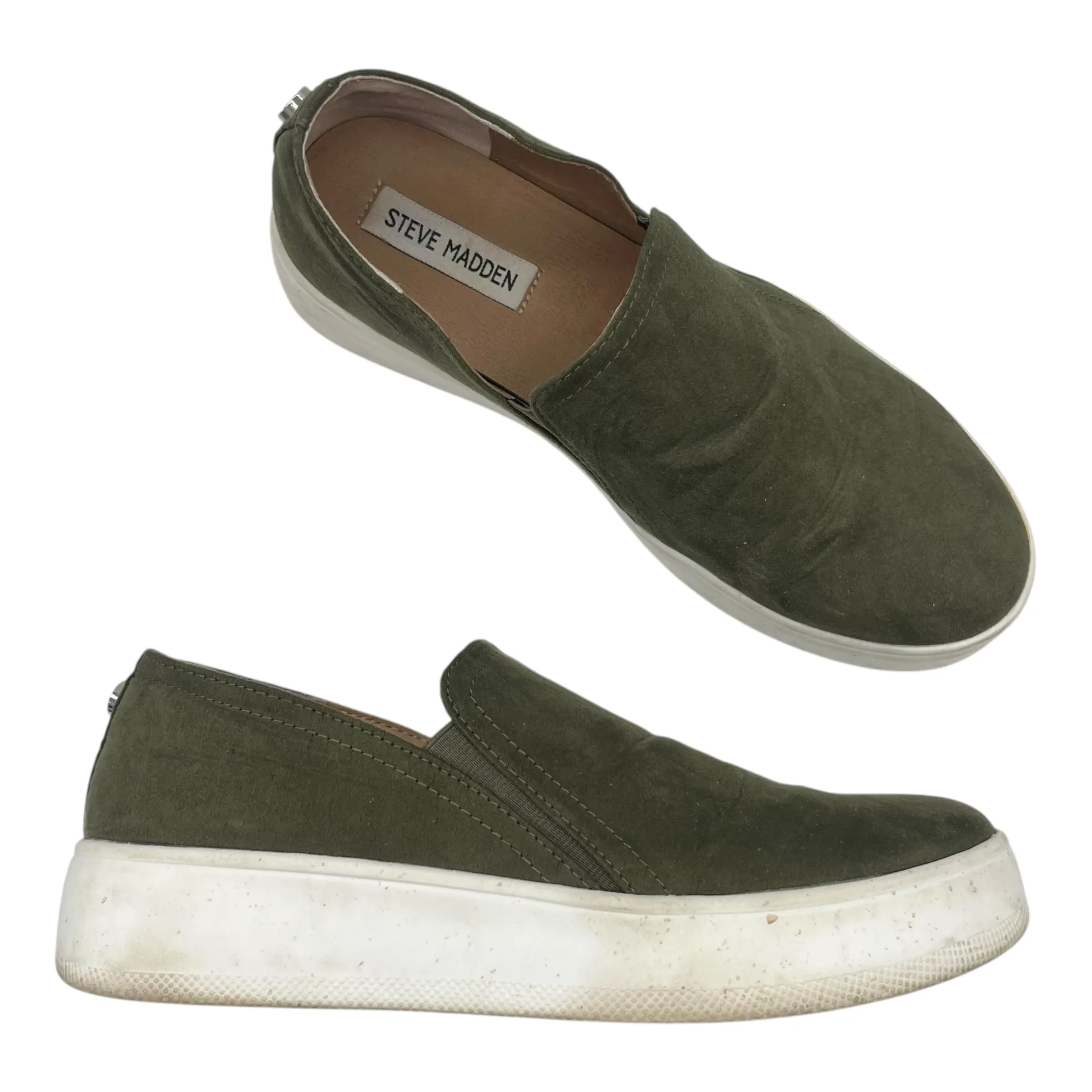 Shoes Flats By Steve Madden In Green, Size:8.5 steve madden