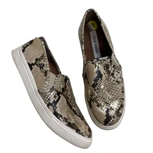 Shoes Flats By Steve Madden In Snakeskin Print, Size:9 steve madden