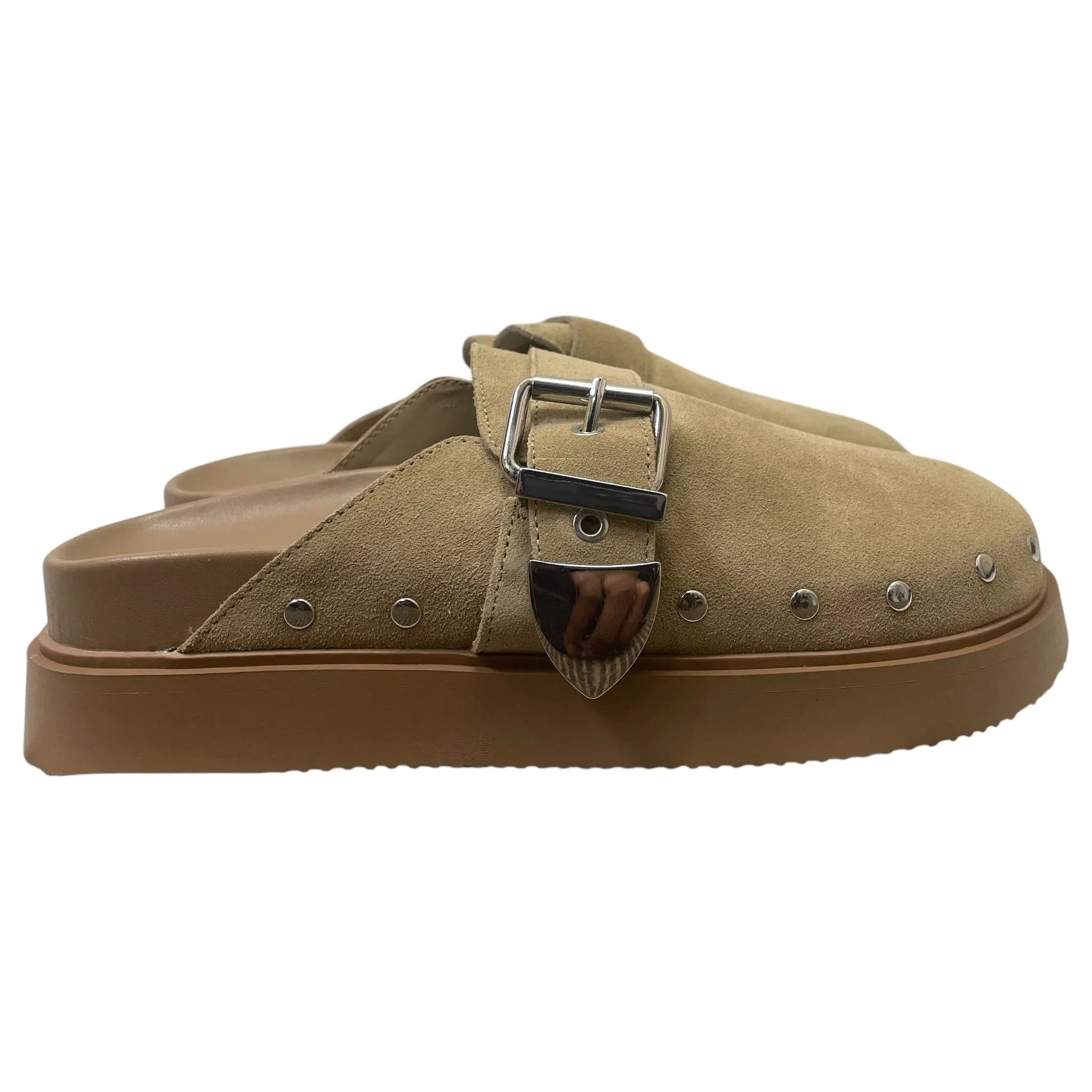 Shoes Flats By Steve Madden In Tan, Size:9 steve madden