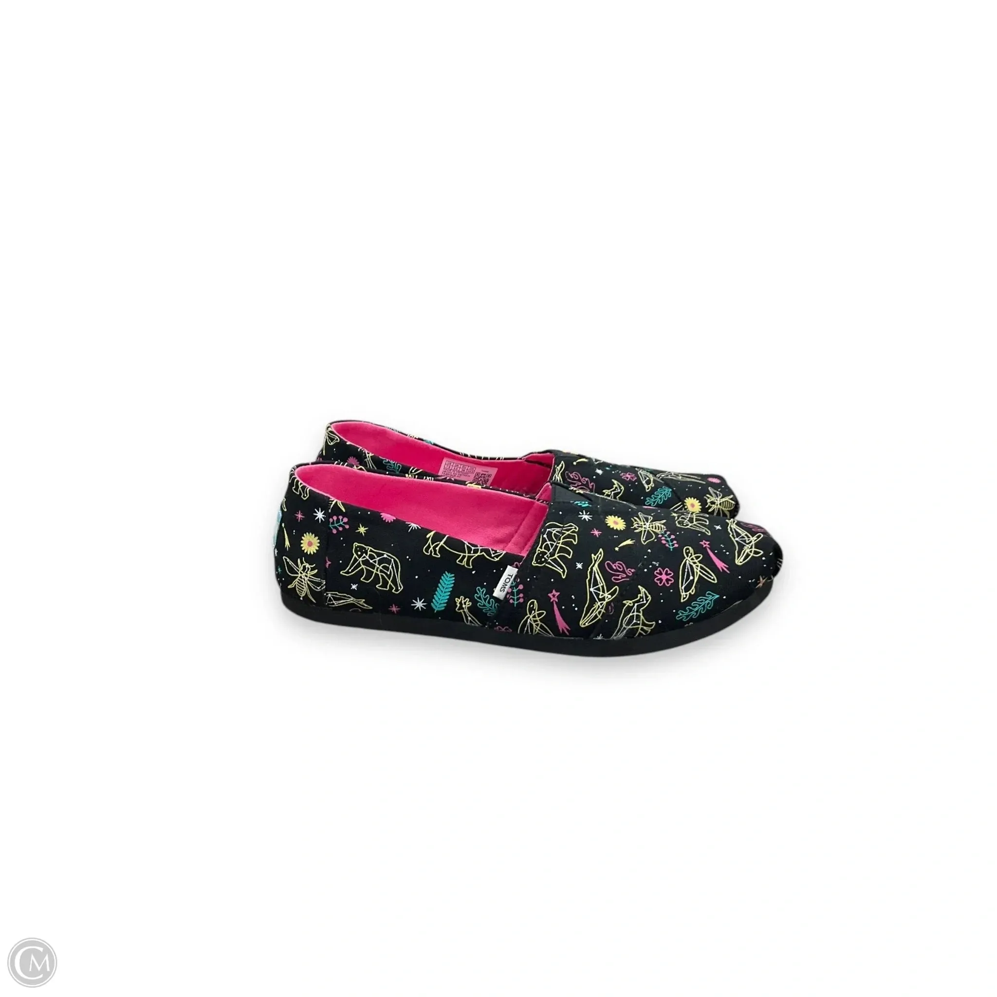 Shoes Flats By Toms In Animal Print, Size: 7.5 toms