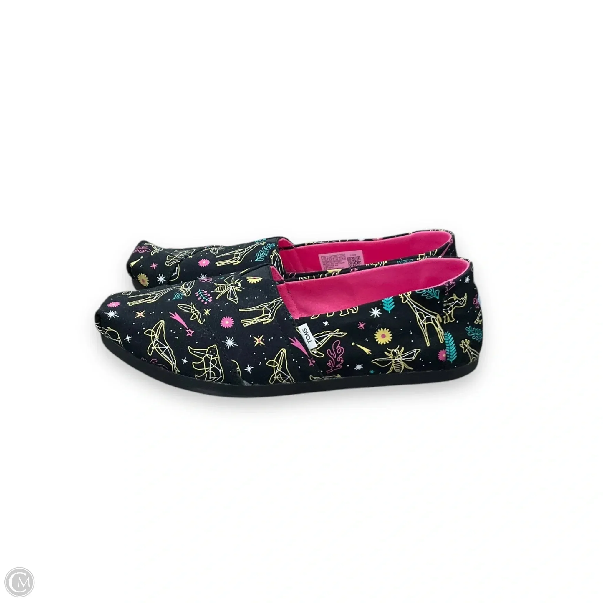 Shoes Flats By Toms In Animal Print, Size: 7.5 toms